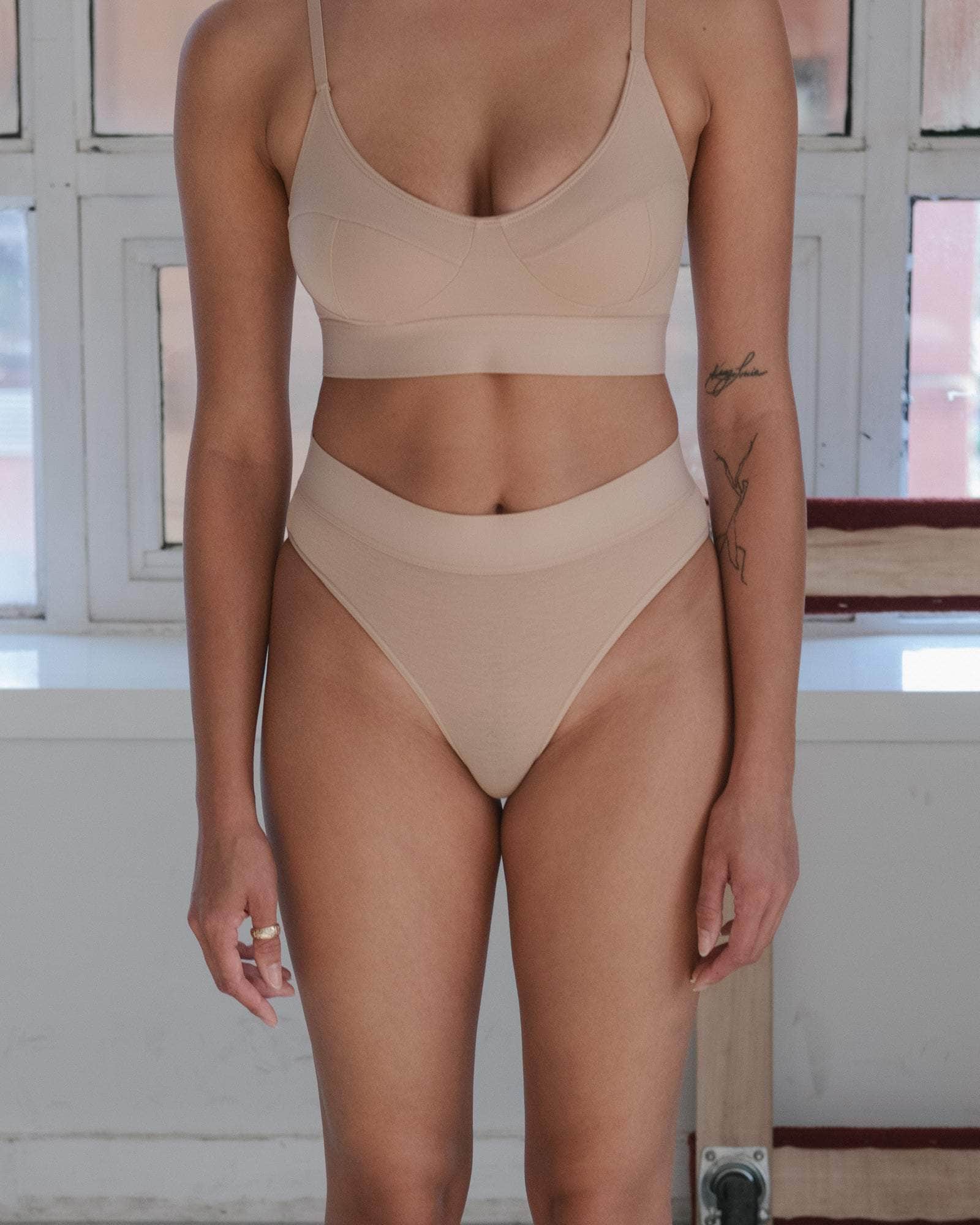Elastic Bell Pants