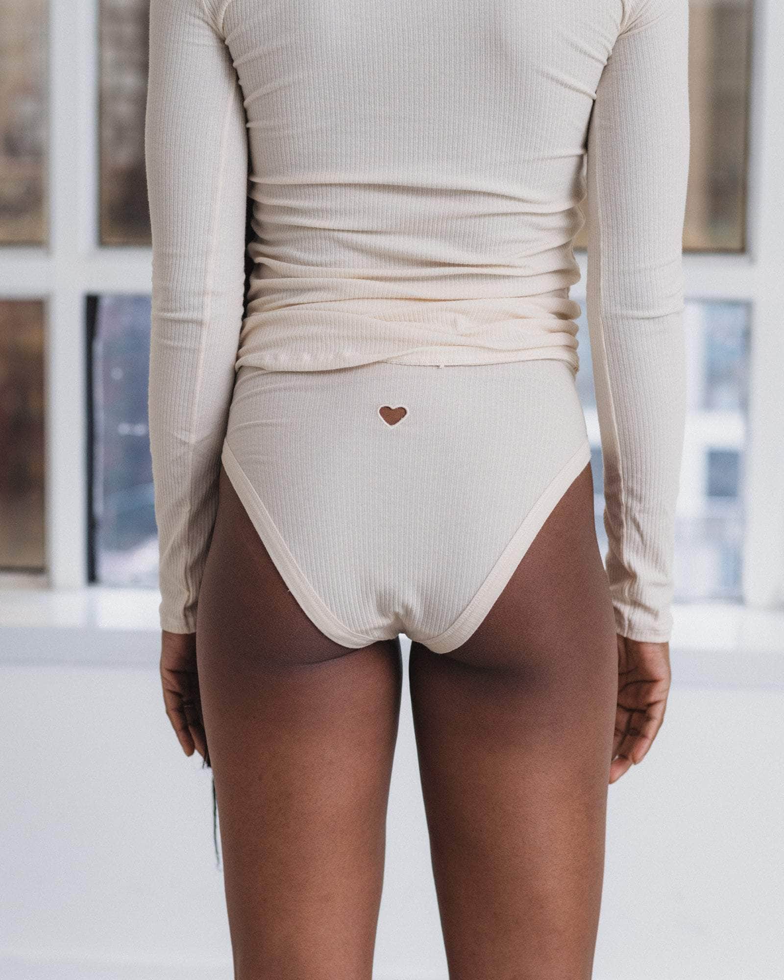 Heart Highwaist Bell Pants