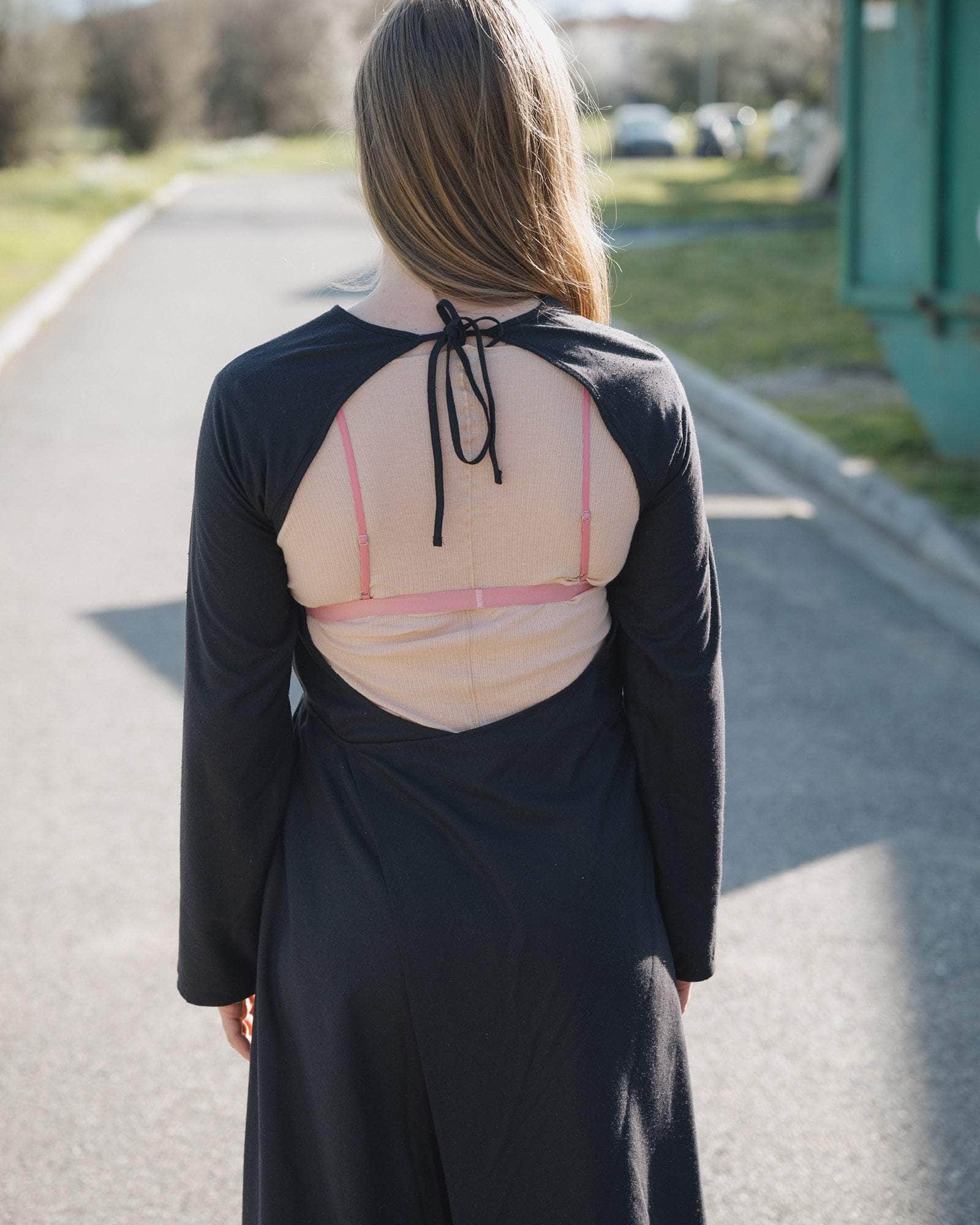 Long Sleeve Apron Dress - Image 6