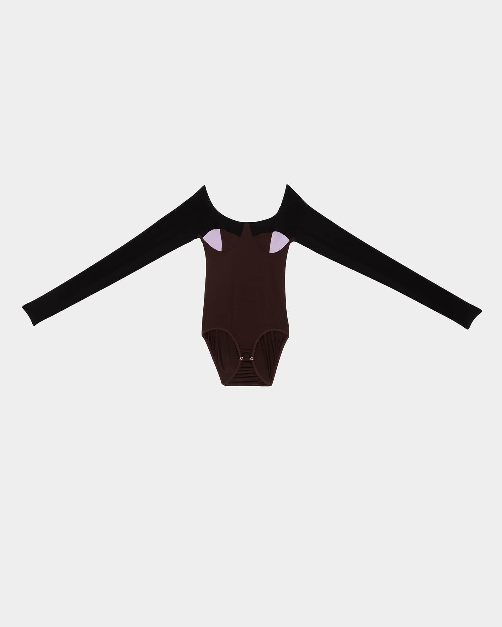 Long Sleeve Body With Bra - Image 5