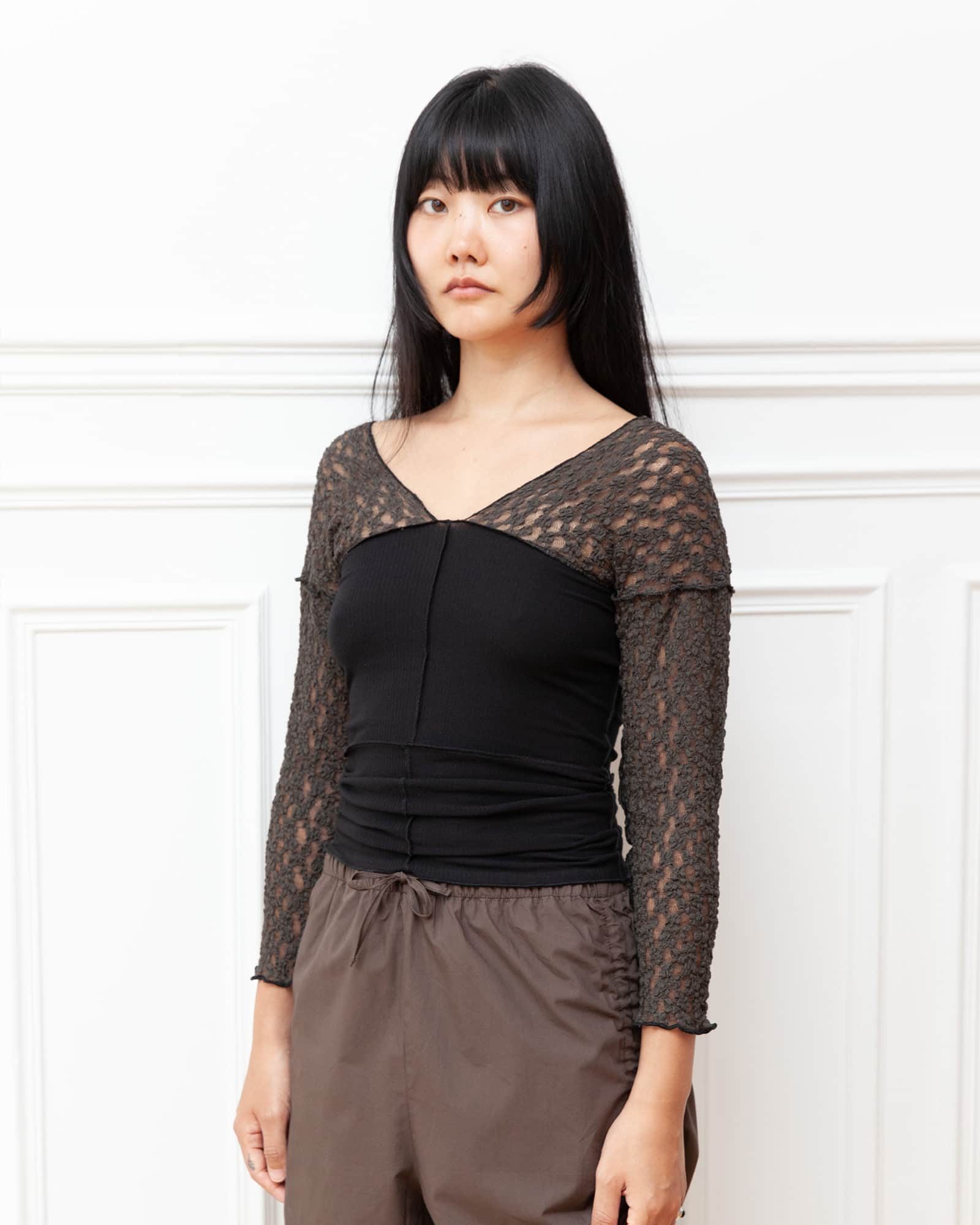 Nehru Long Sleeve Tee - Image 2