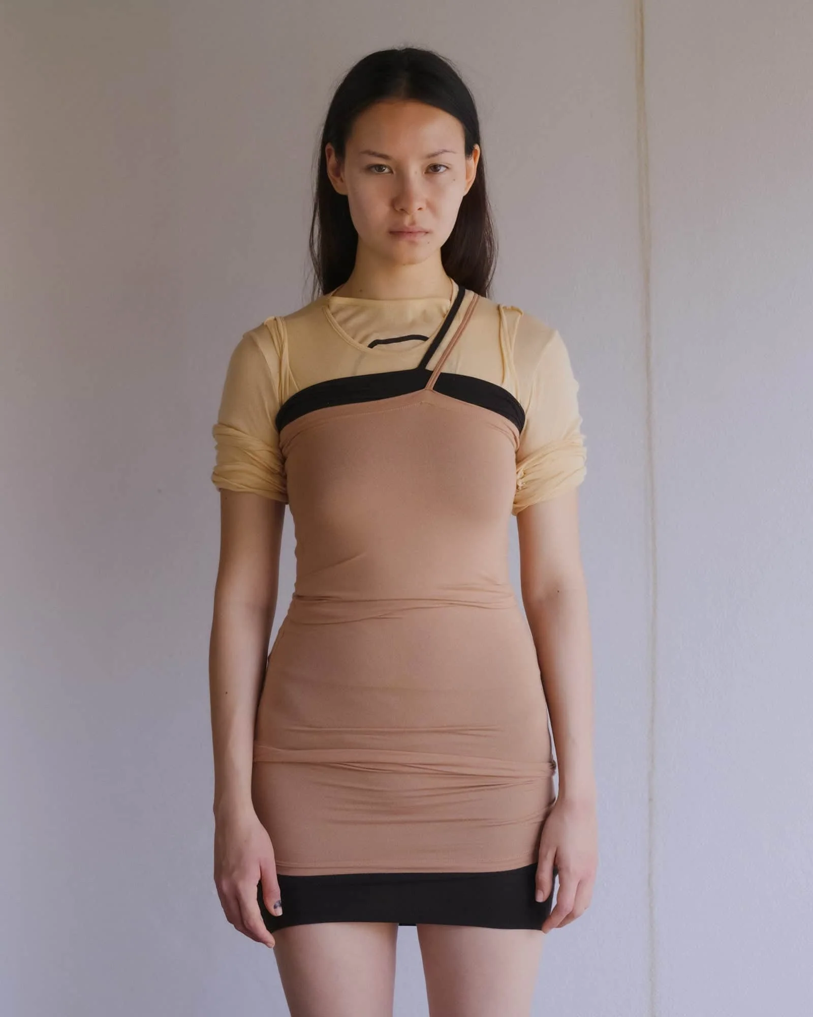 Nida One Strap Slip Dress