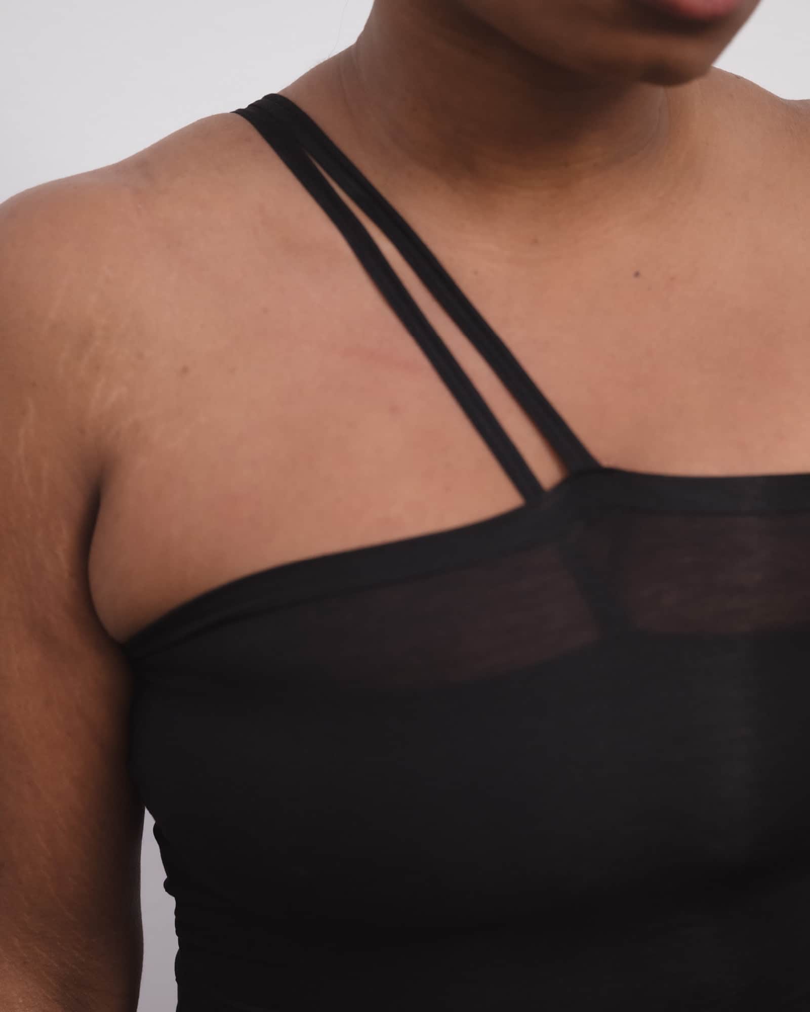 Nida One Strap Slip Dress - Image 4