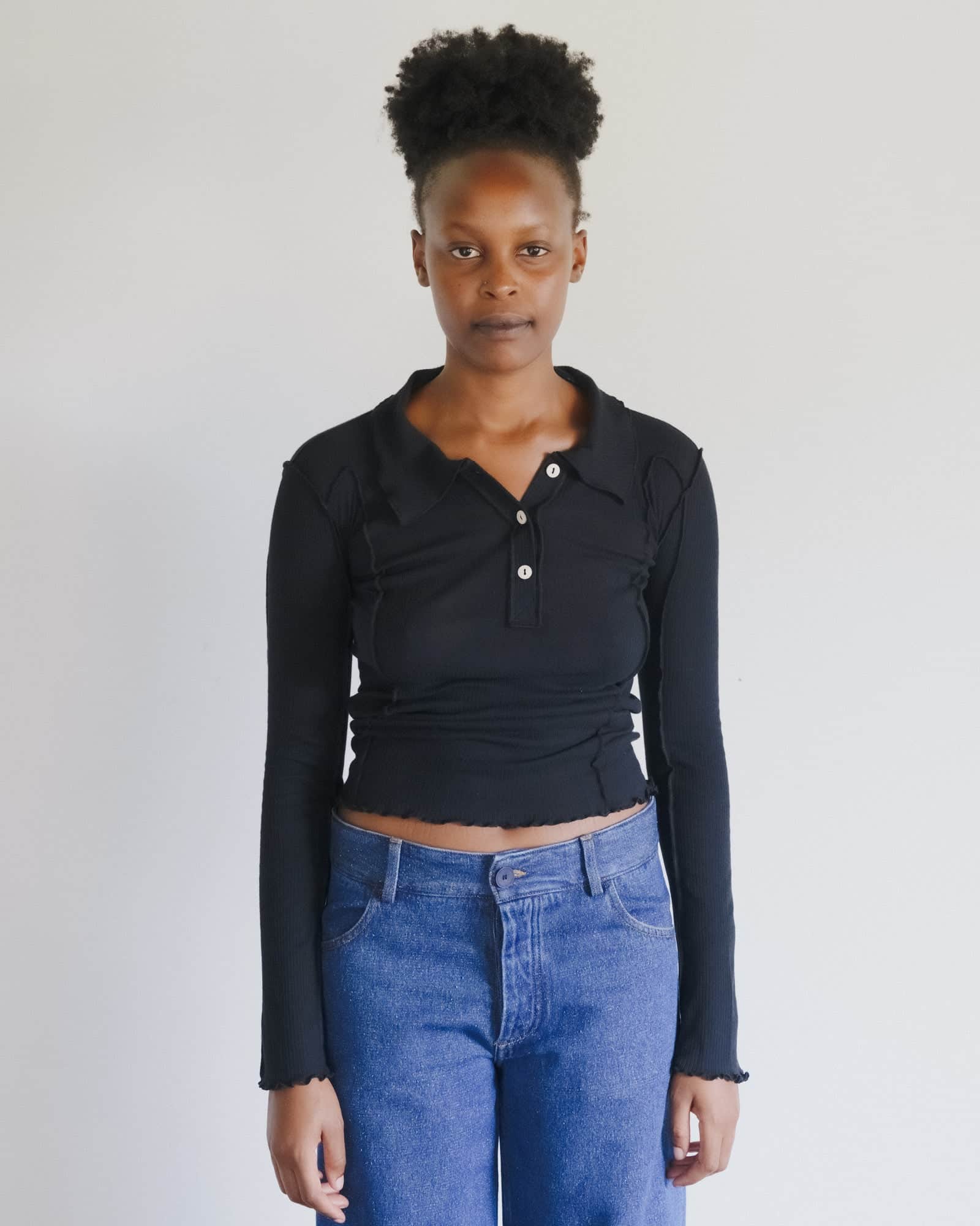 Omato Polo Long Sleeve Tee
