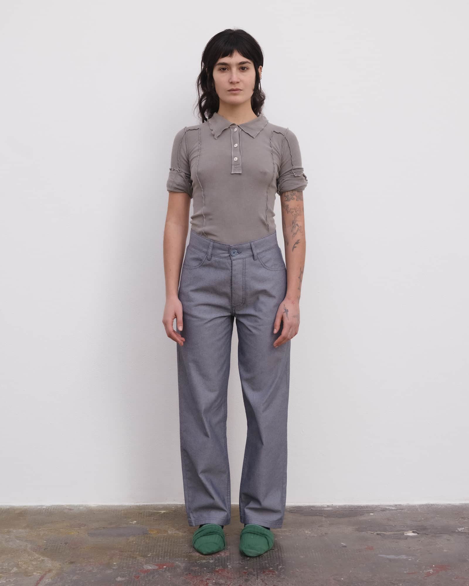 Omato Polo Long Sleeve Tee - Image 7