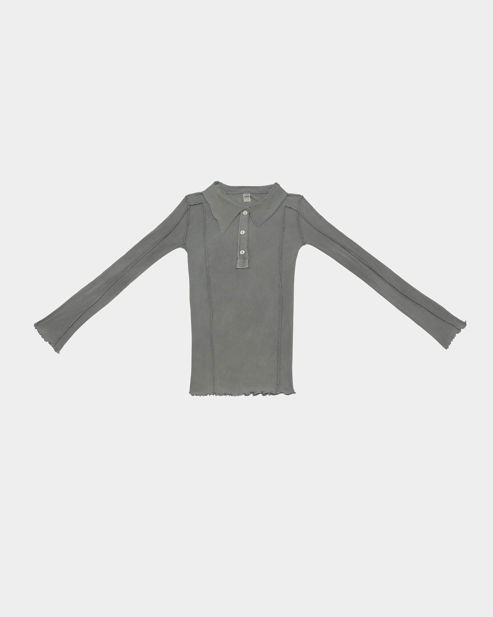 Omato Polo Long Sleeve Tee - Image 8