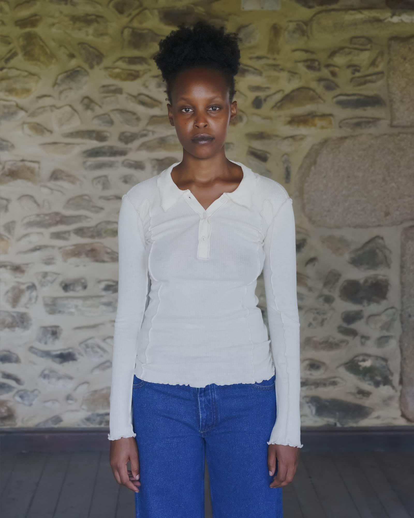 Omato Polo Long Sleeve Tee - Image 3