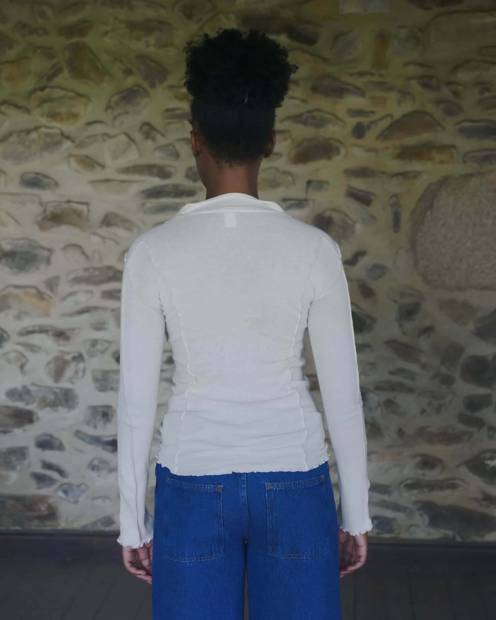 Omato Polo Long Sleeve Tee - Image 4