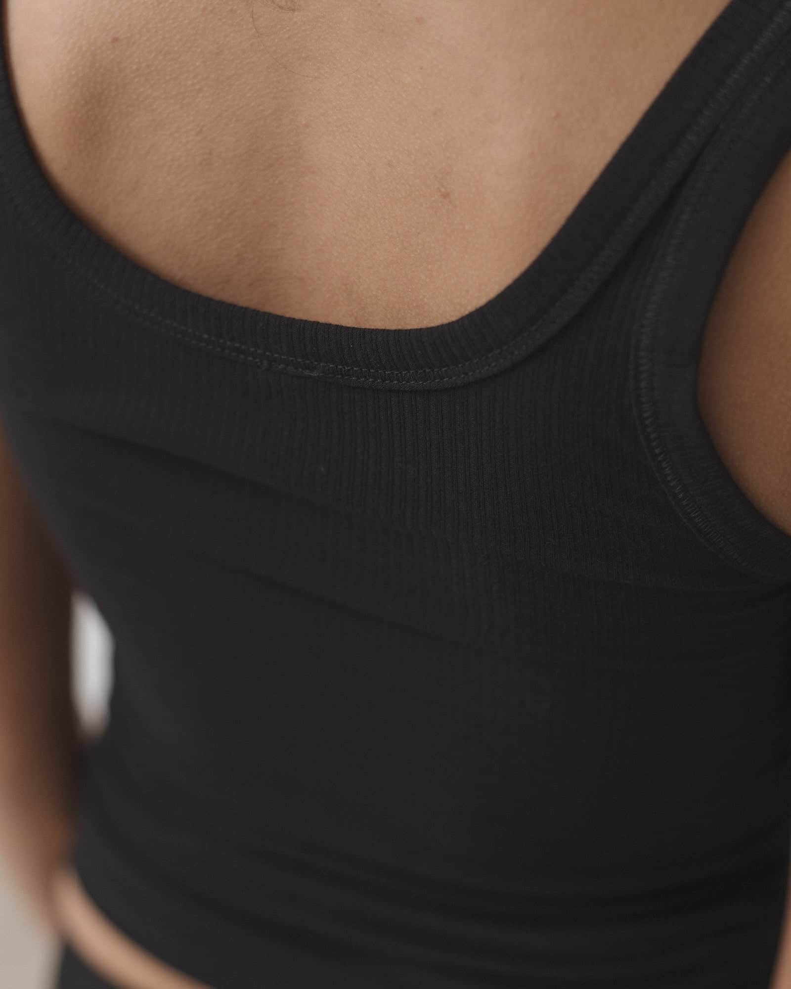 Pack - 2 Heart Tank (Black / Undyed) - Image 7