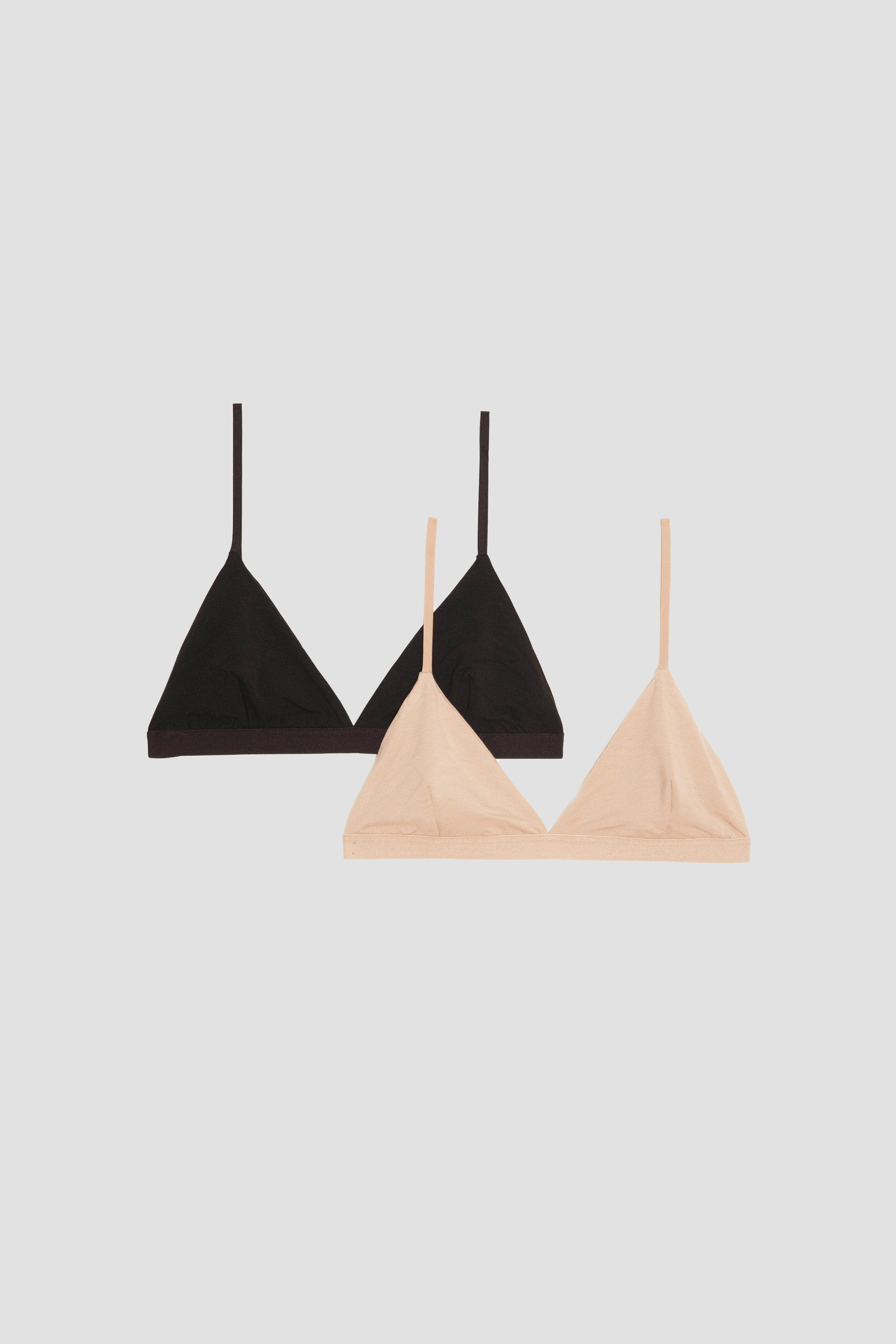 Pack - 2 Mississippi Bra (Black / haptic)