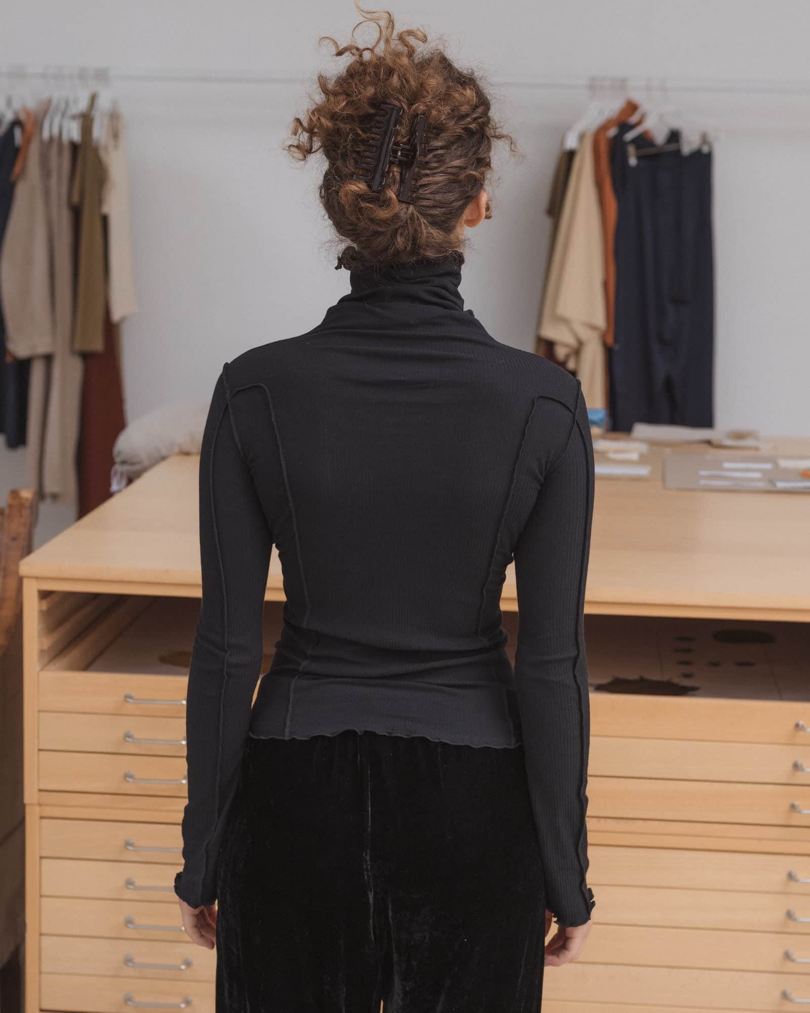 Pack - 2 Omato Turtleneck (Black / off white) - Image 4