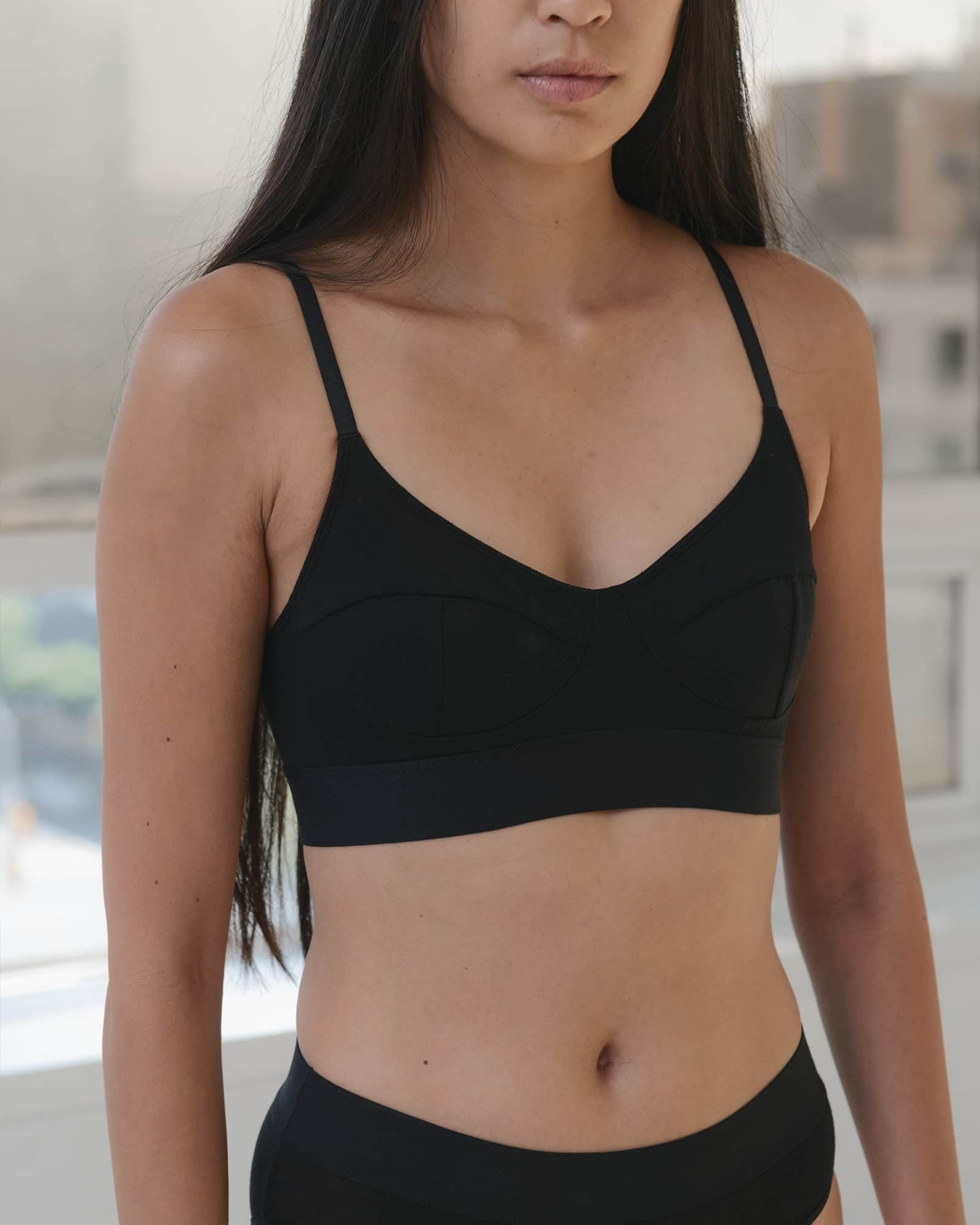 Pack - 2 Soft Bra (Black / black) - Image 4