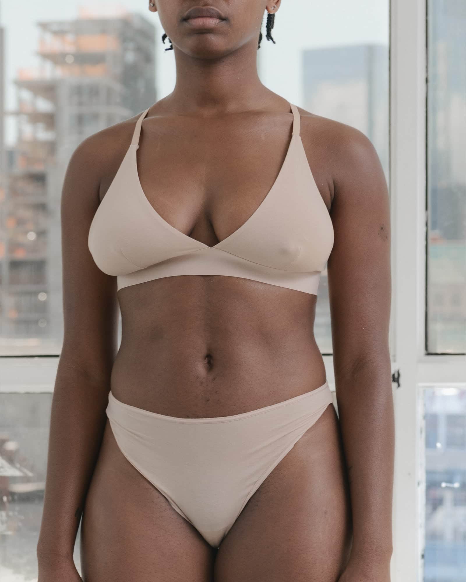 Pack - 2 Triangle Bra (Black / haptic) - Image 7