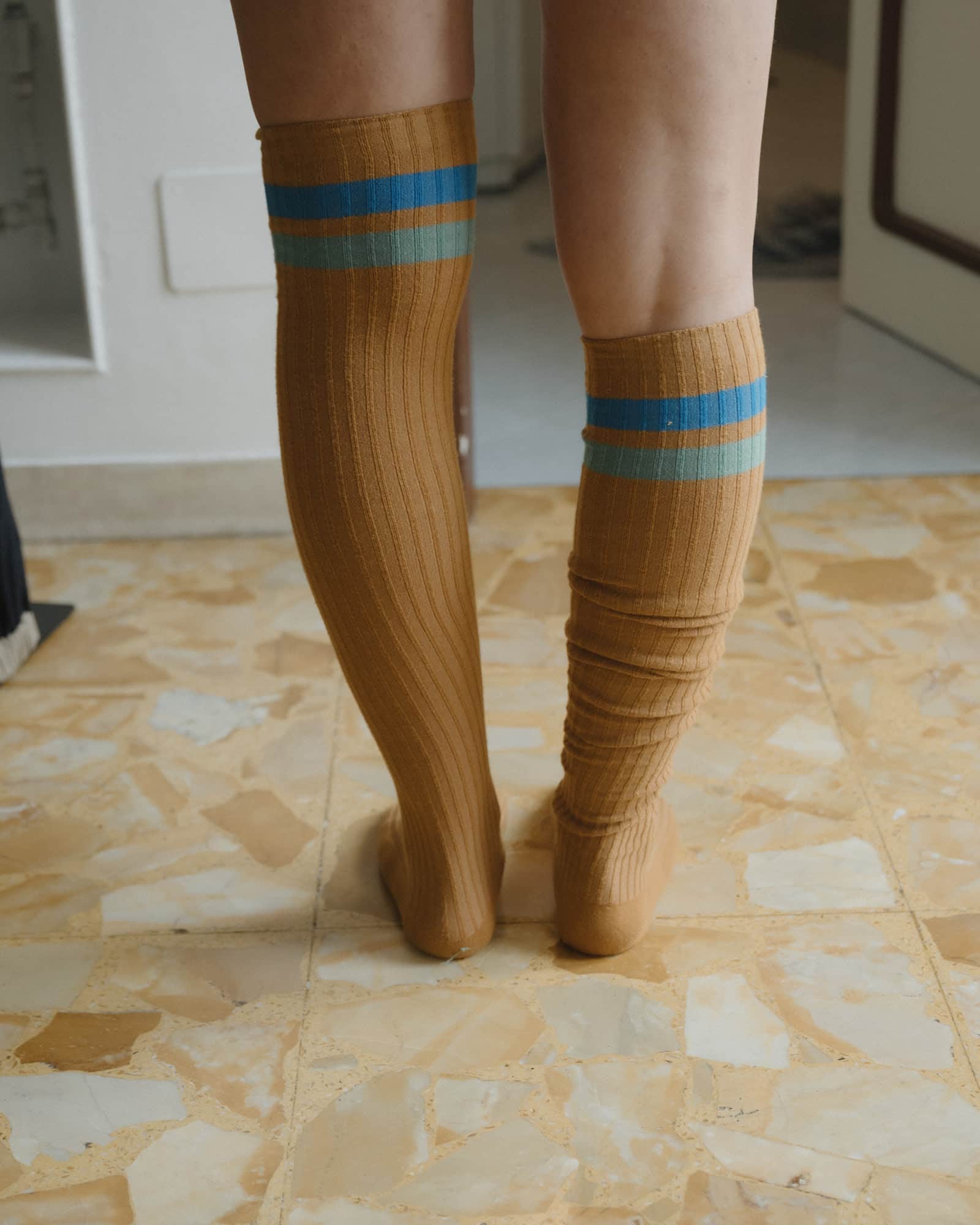 Race Overknee Socks - Image 3