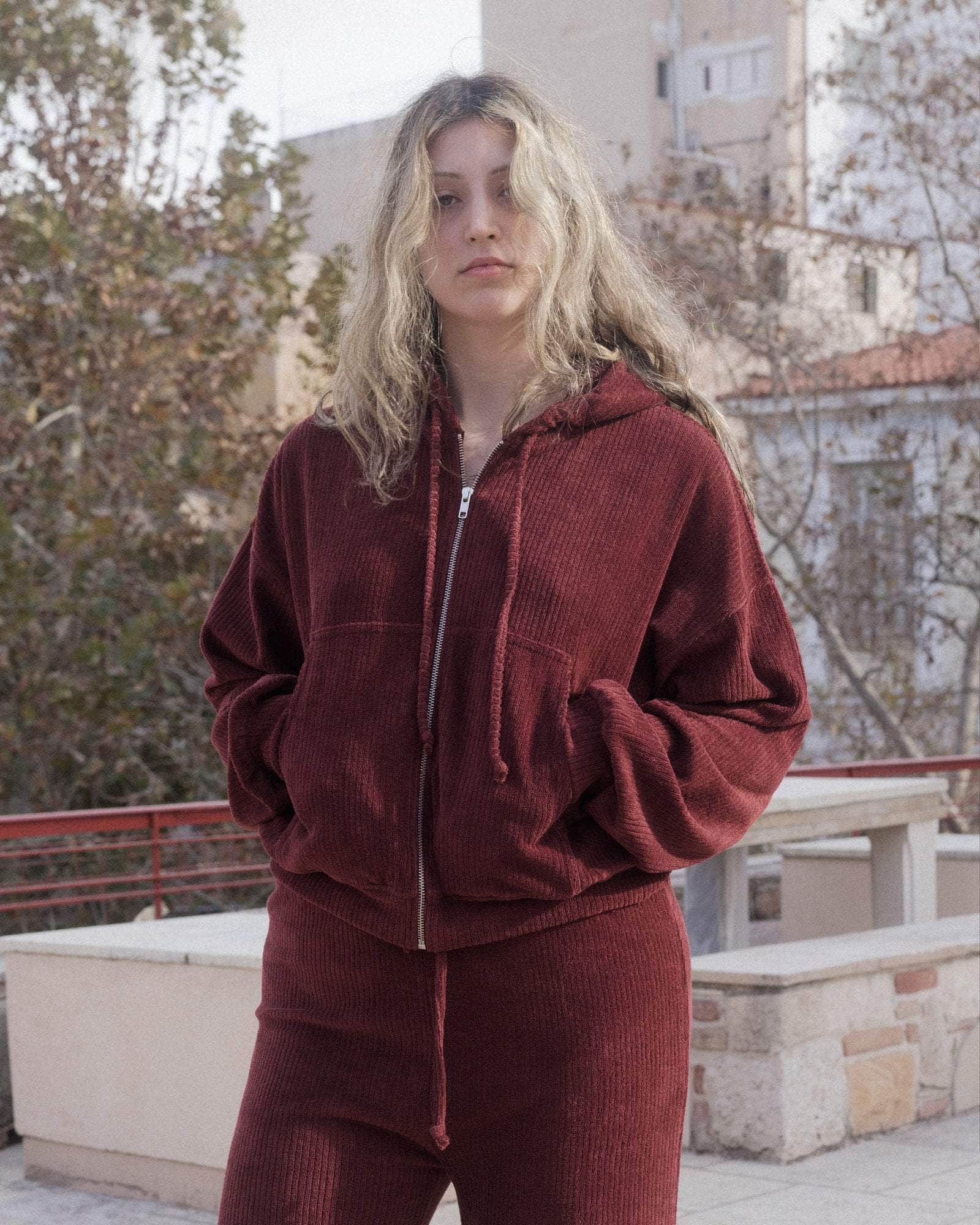 Ran Zipped Hoodie - Image 2