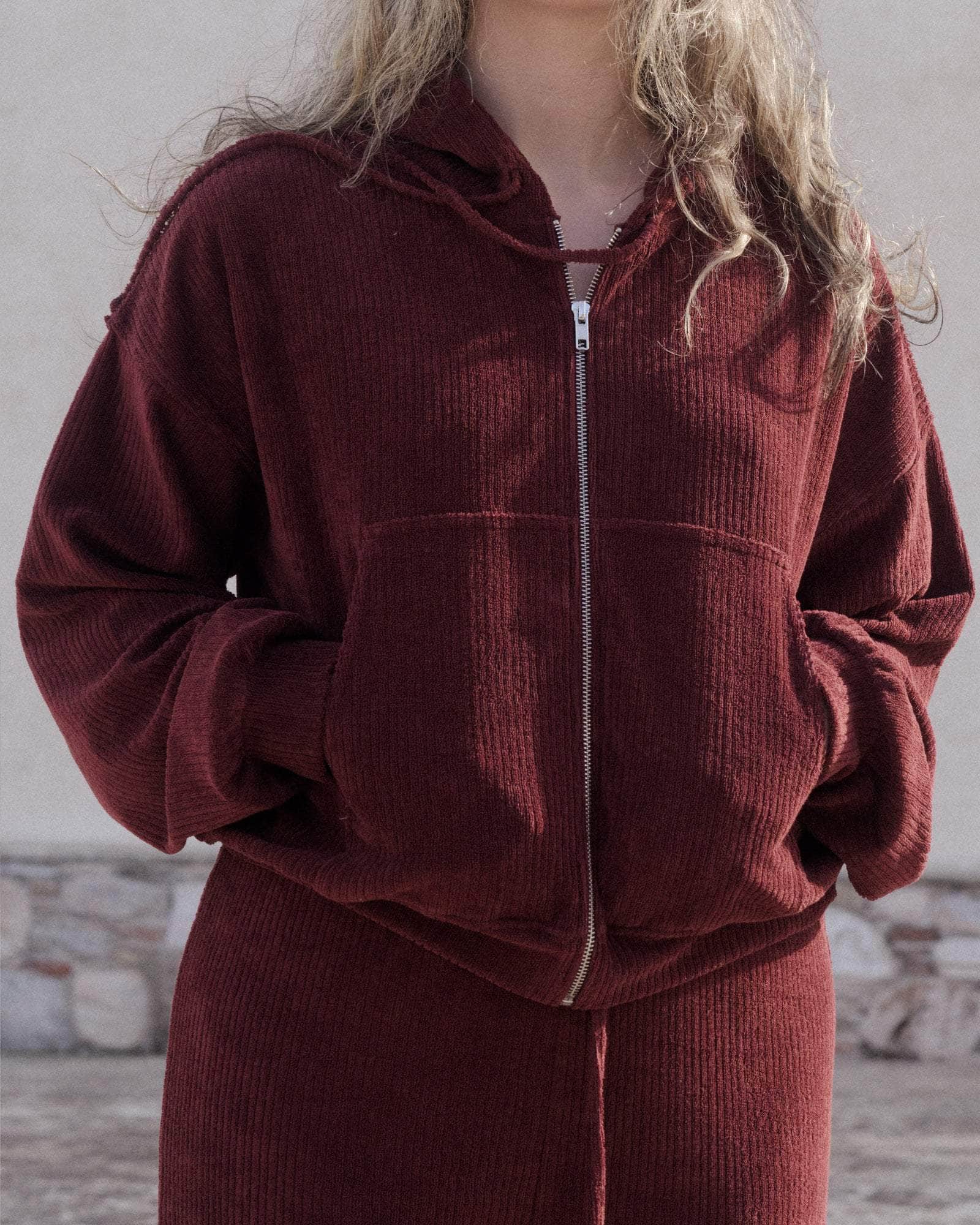 Ran Zipped Hoodie - Image 5