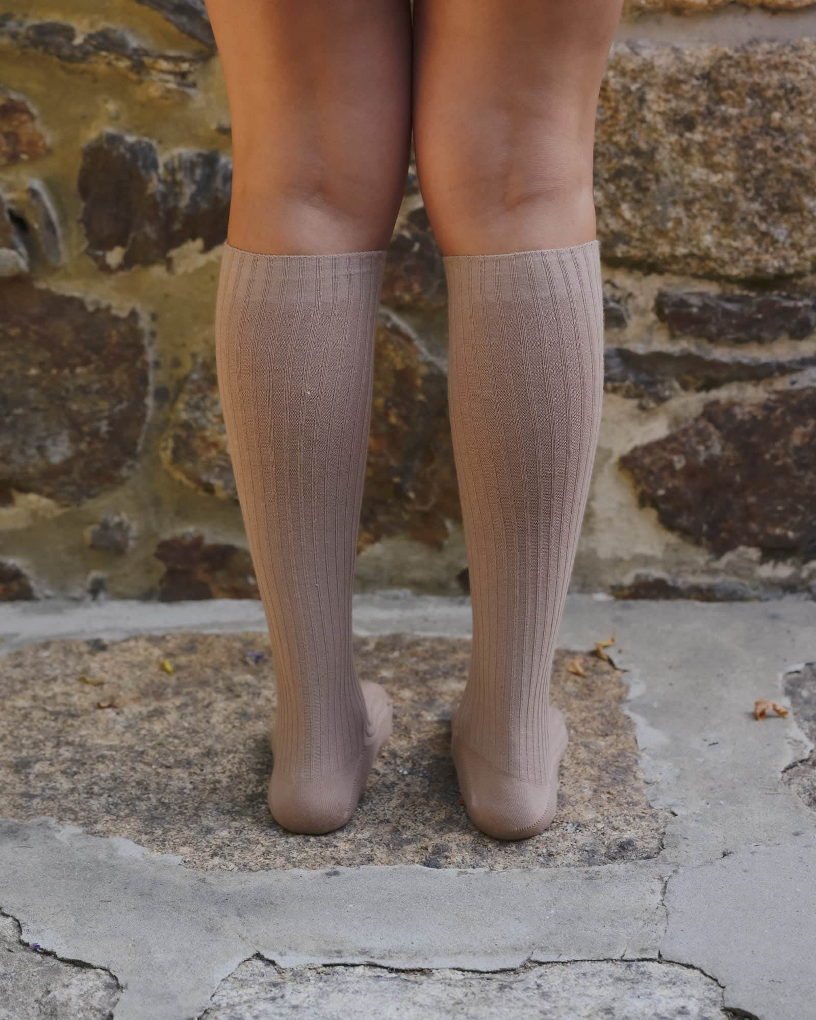 Rib Knee Socks - Image 3