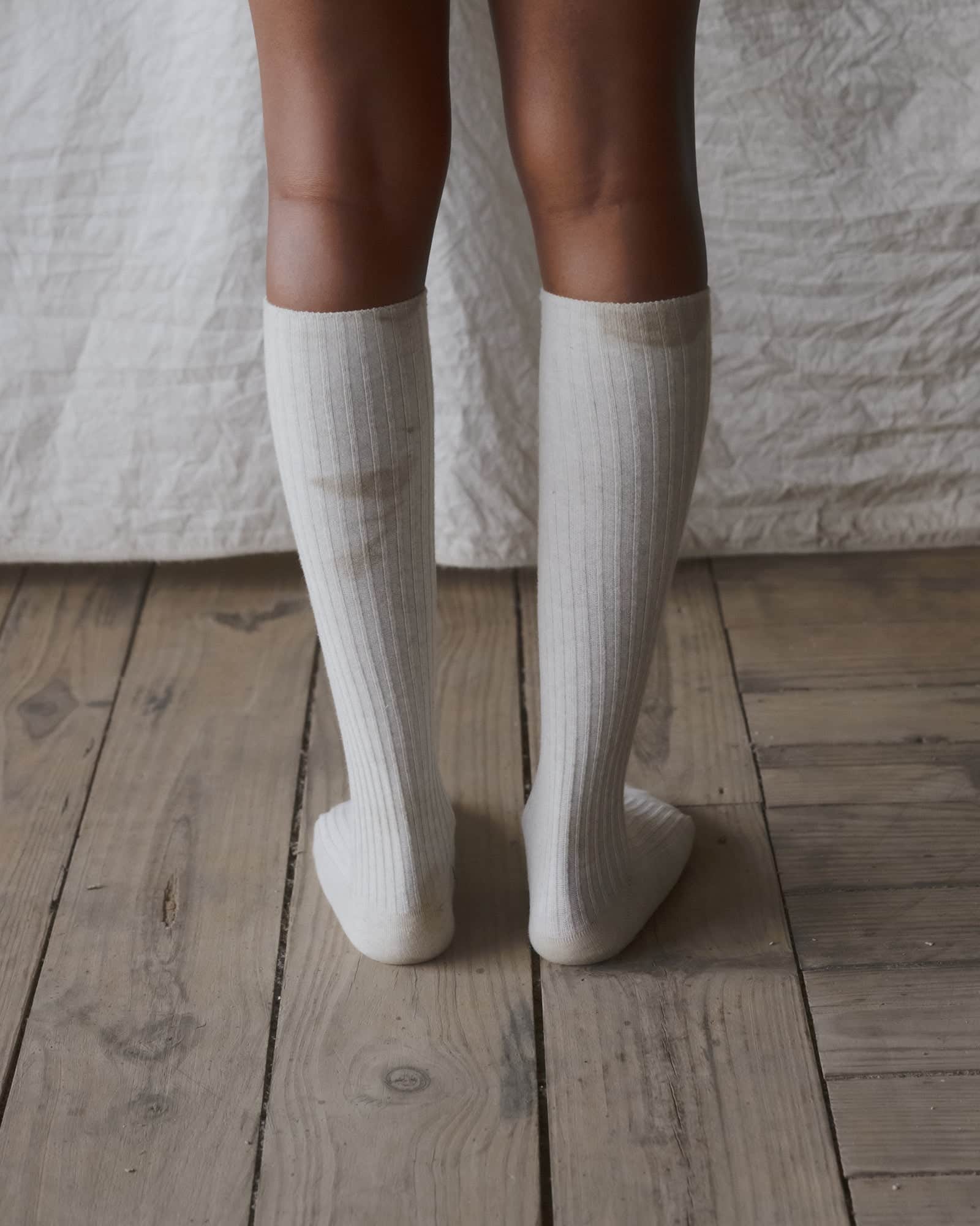Rib Knee Socks - Image 3