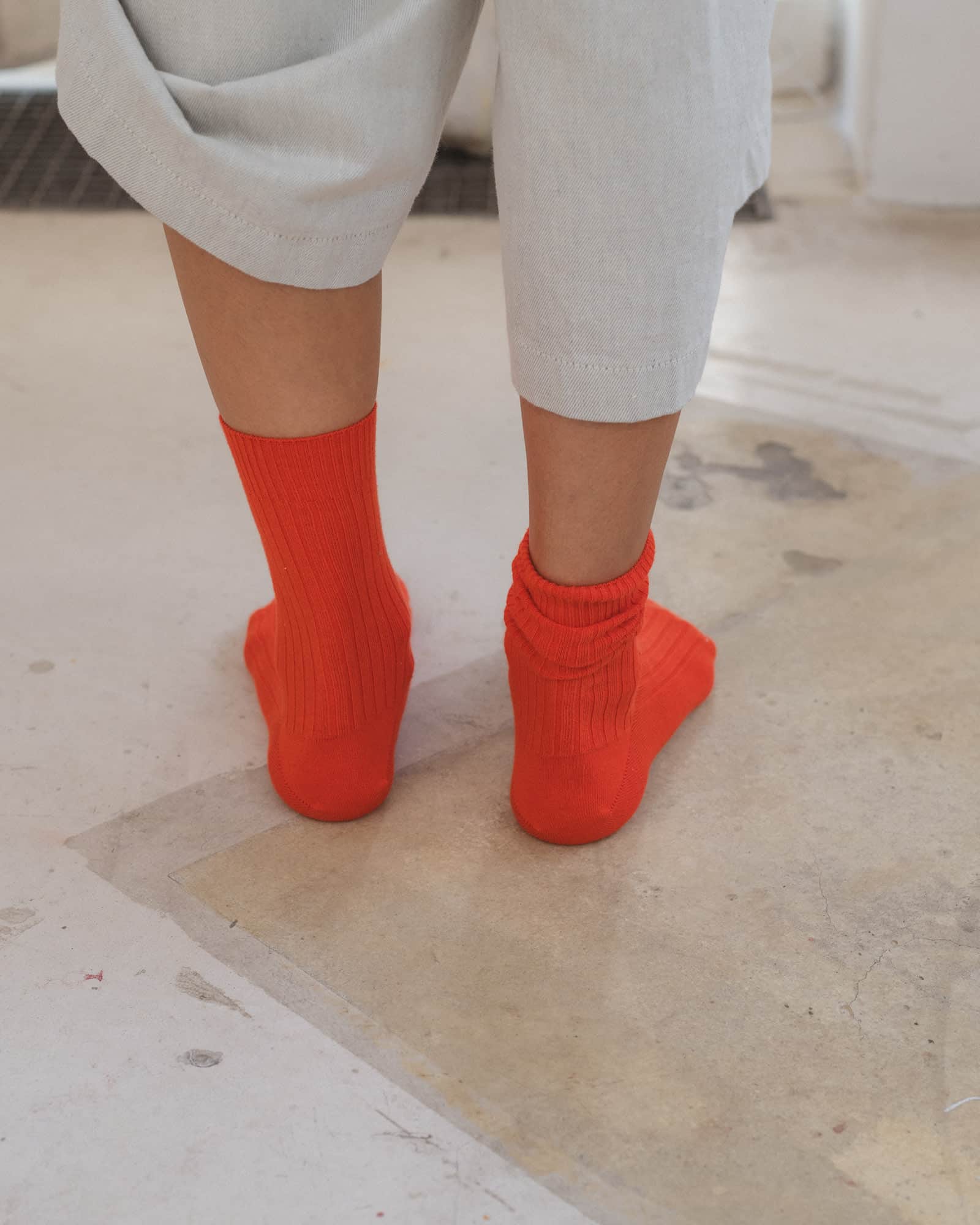 Rib Overankle Socks - Image 2