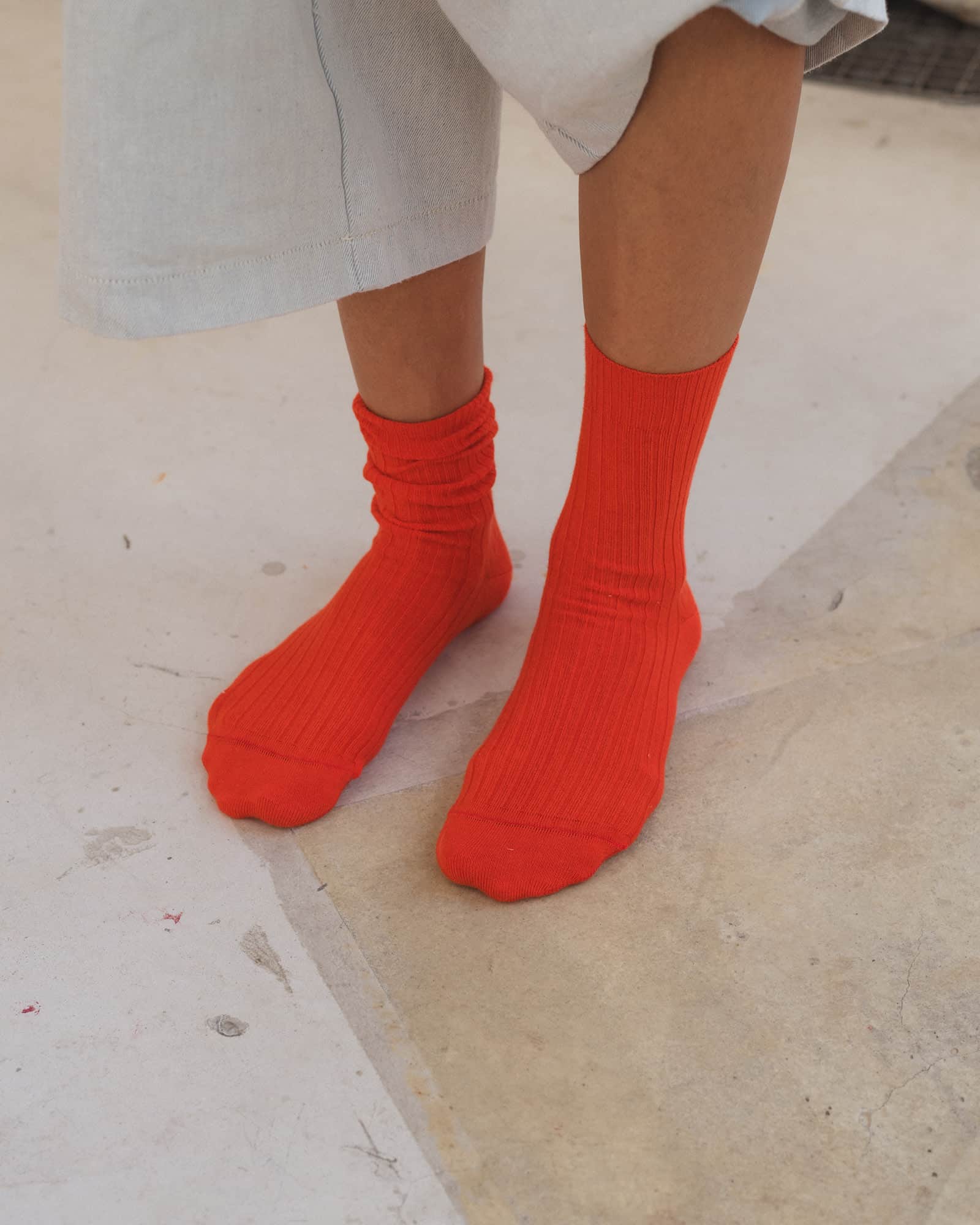 Rib Overankle Socks - Image 3