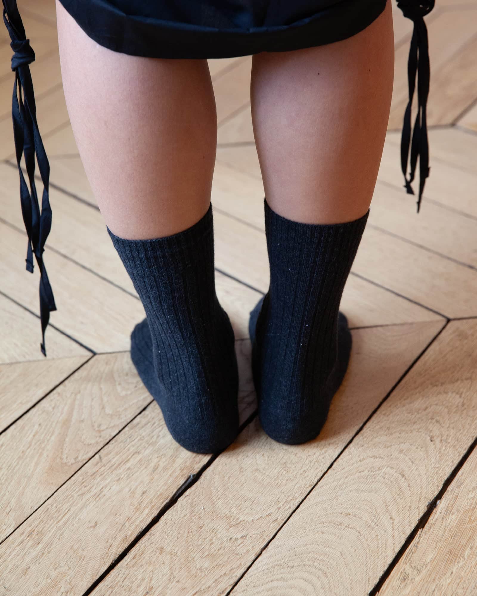 Rib Overankle Socks - Image 2