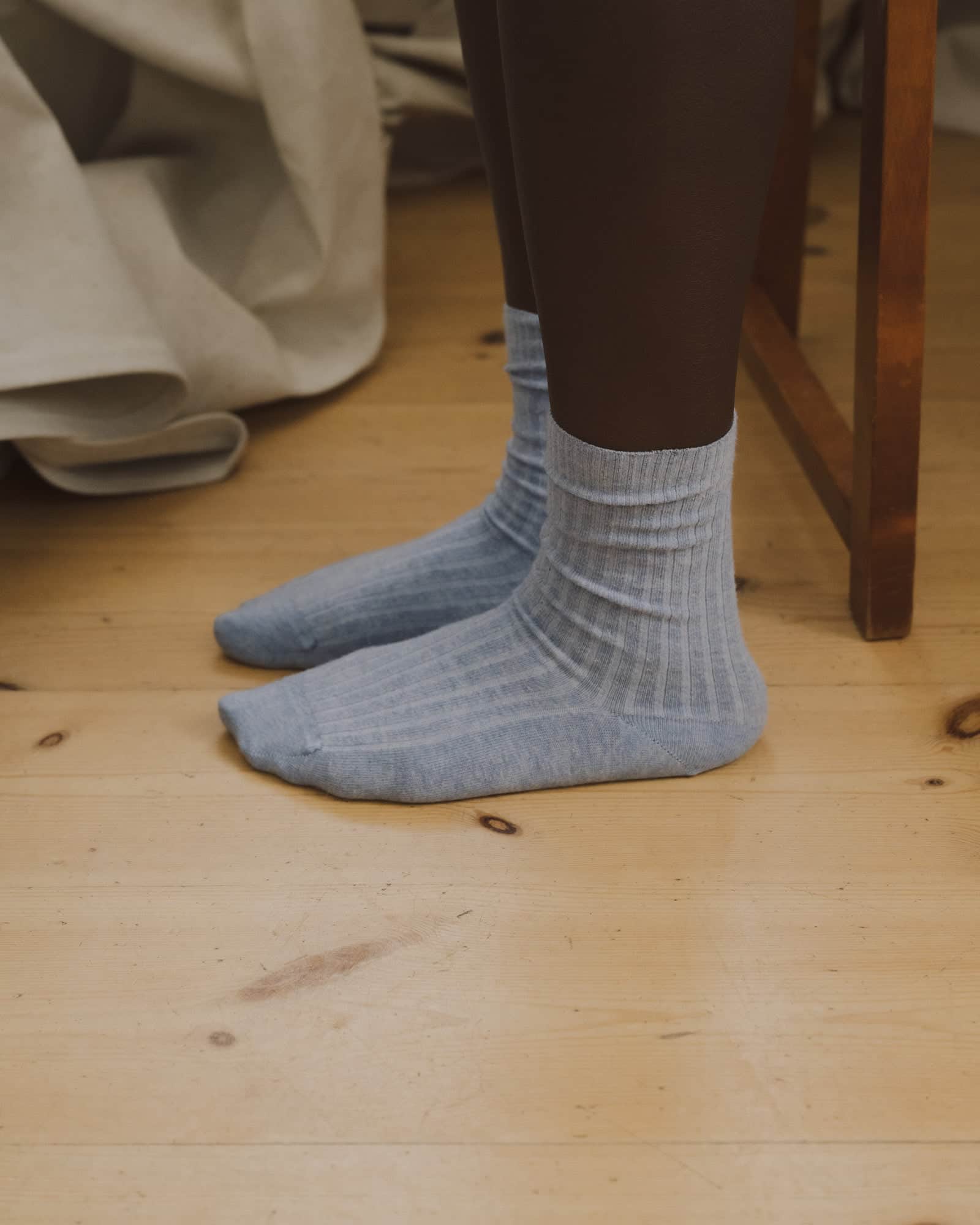 Rib Overankle Socks - Image 4