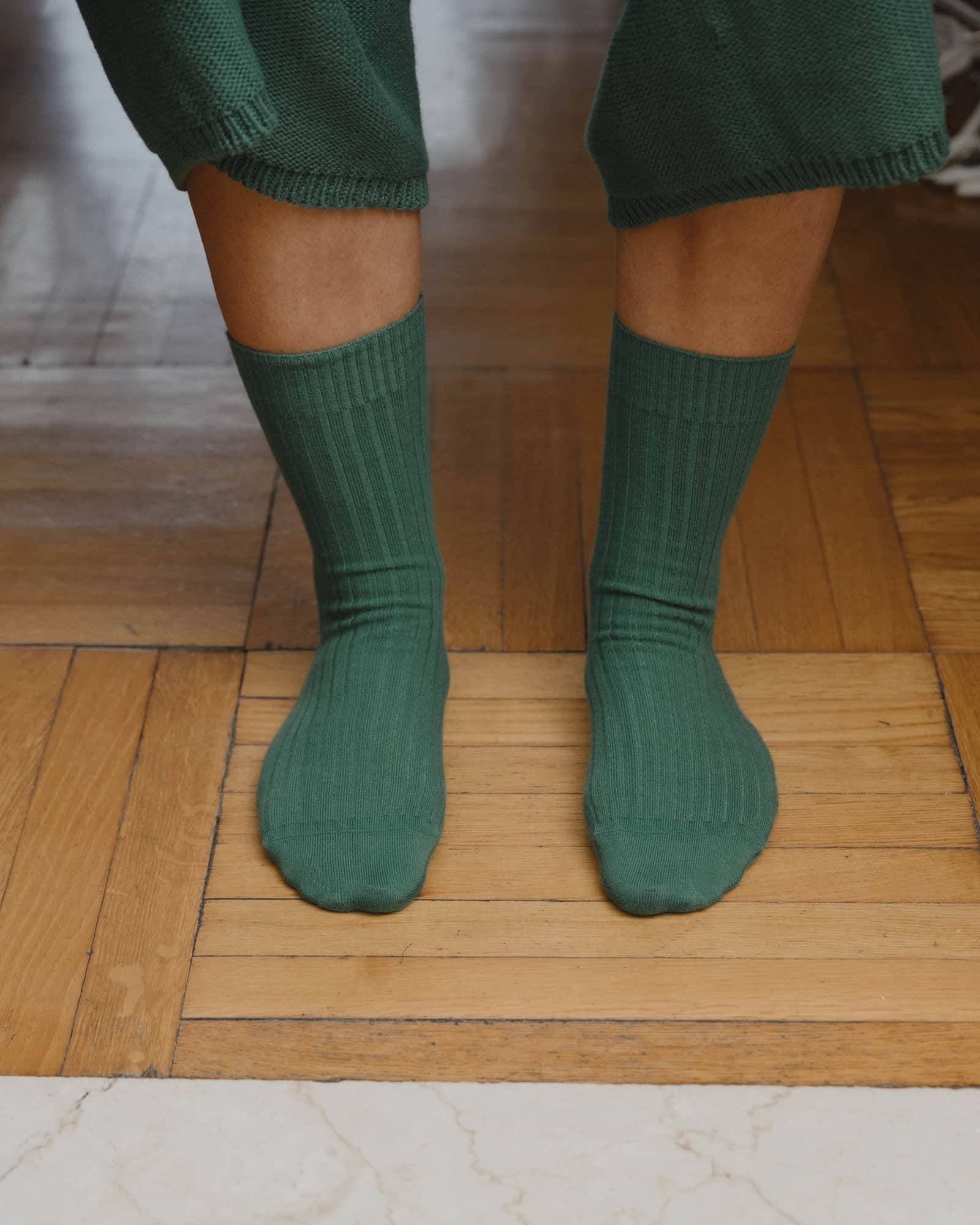 Rib Overankle Socks - Image 2