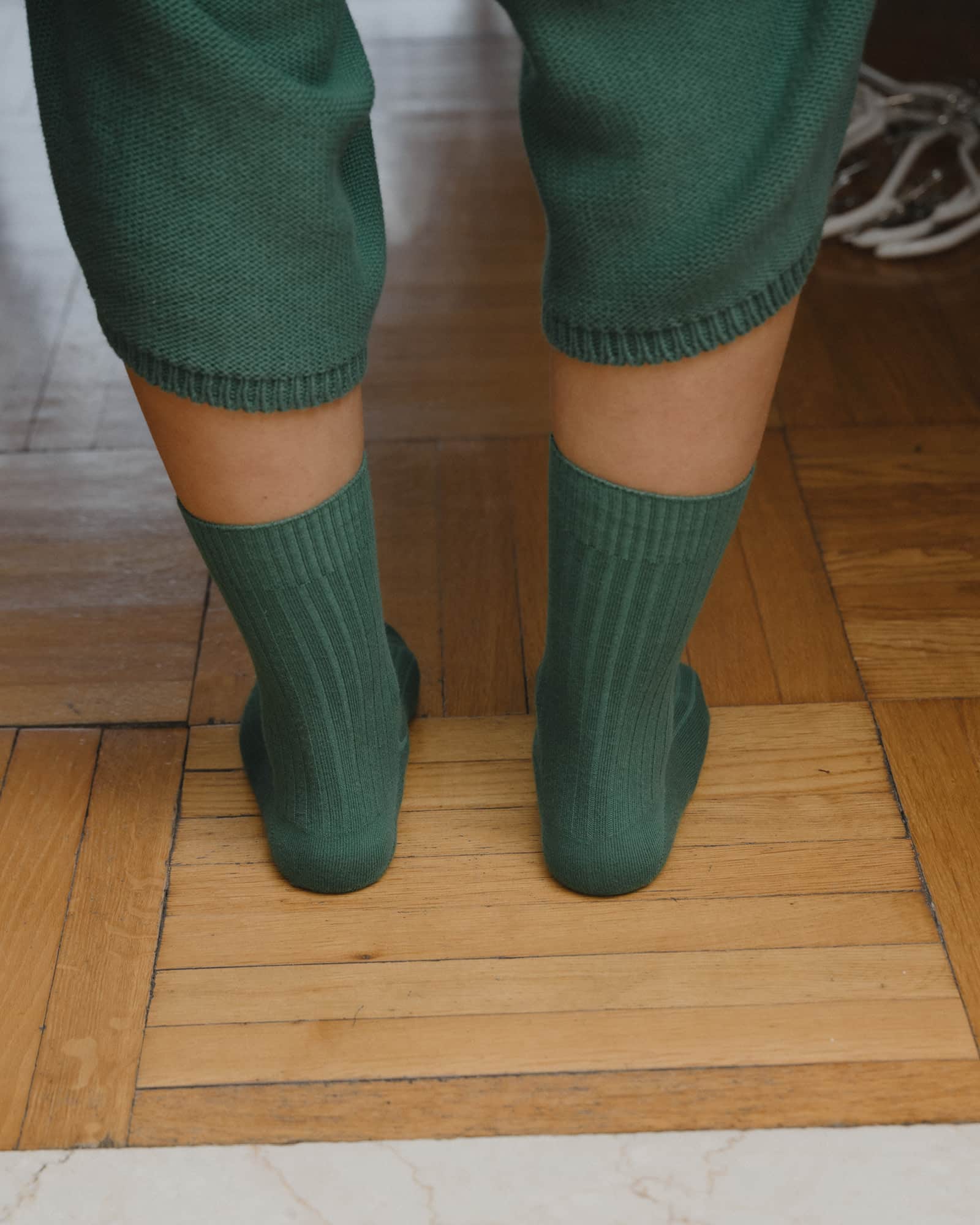 Rib Overankle Socks - Image 3