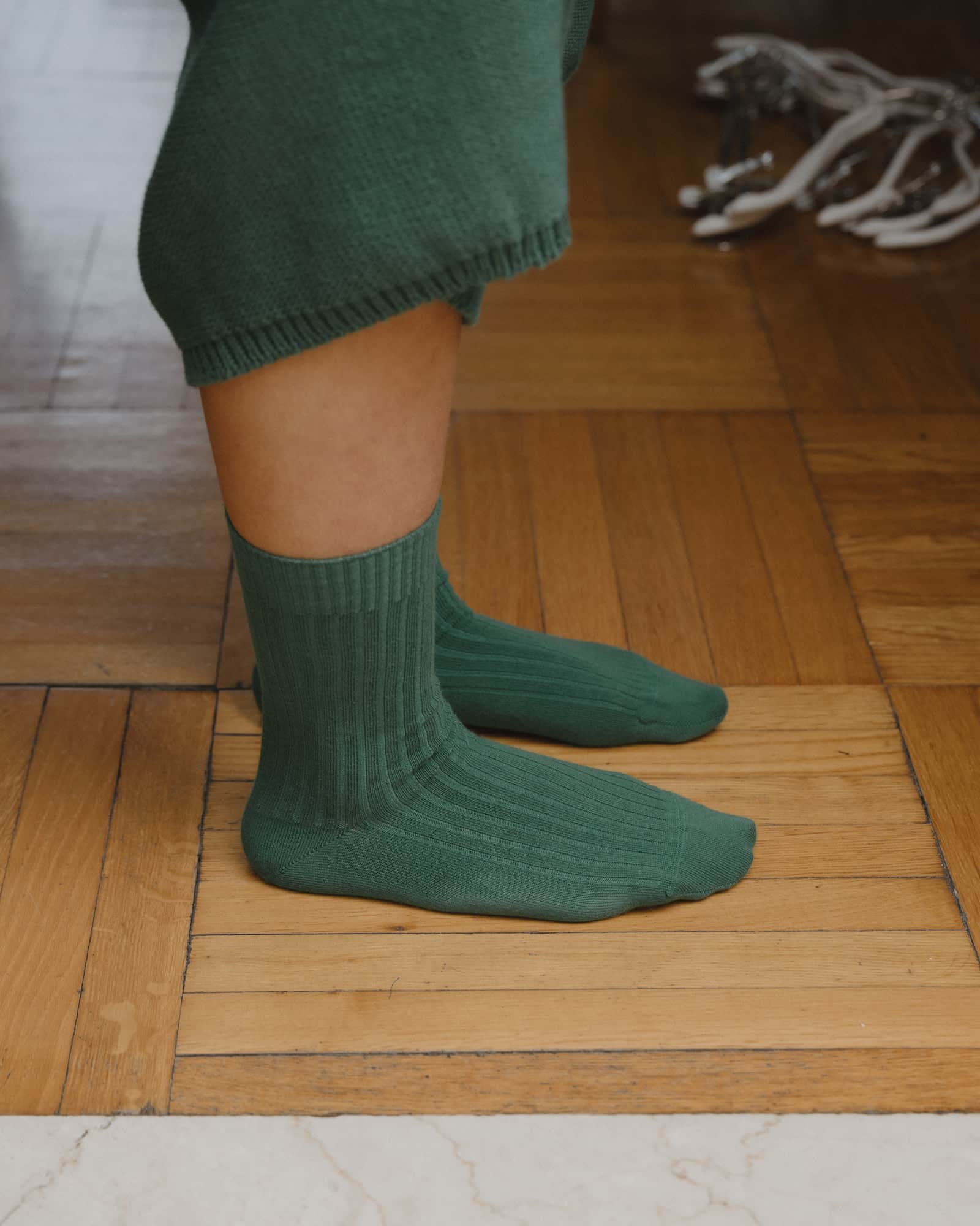 Rib Overankle Socks - Image 4