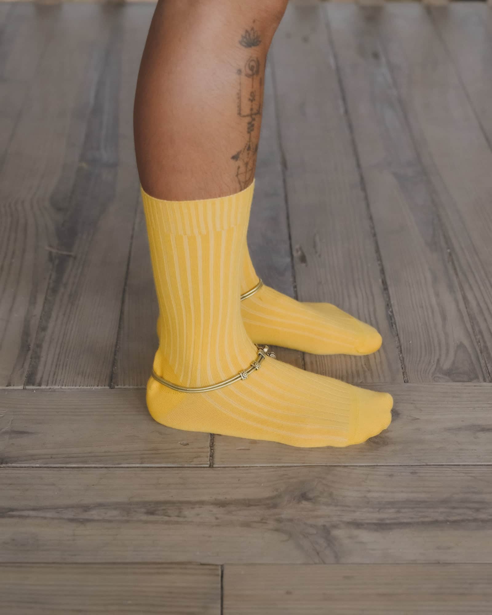 Rib Overankle Socks - Image 2