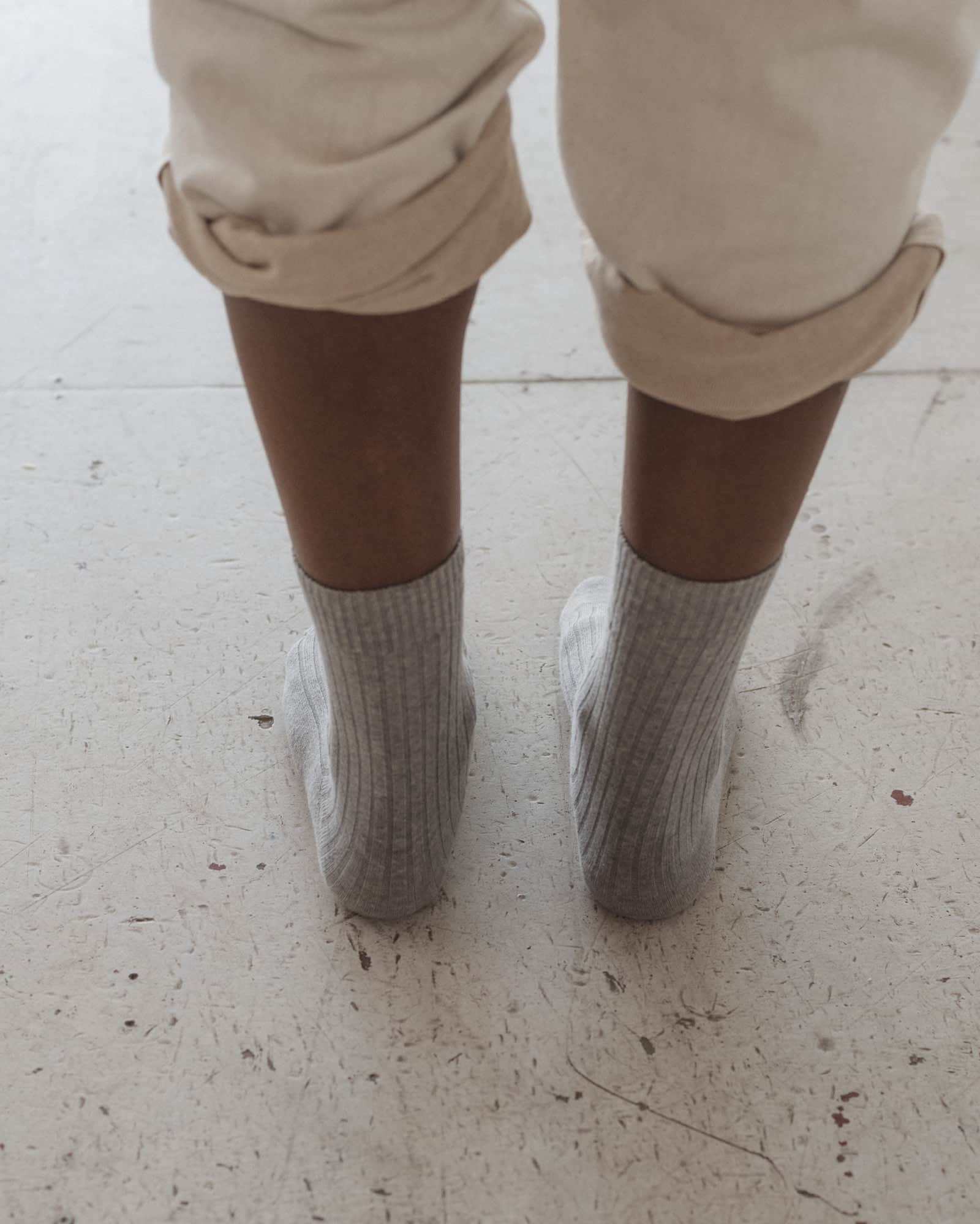 Rib Overankle Socks - Image 3
