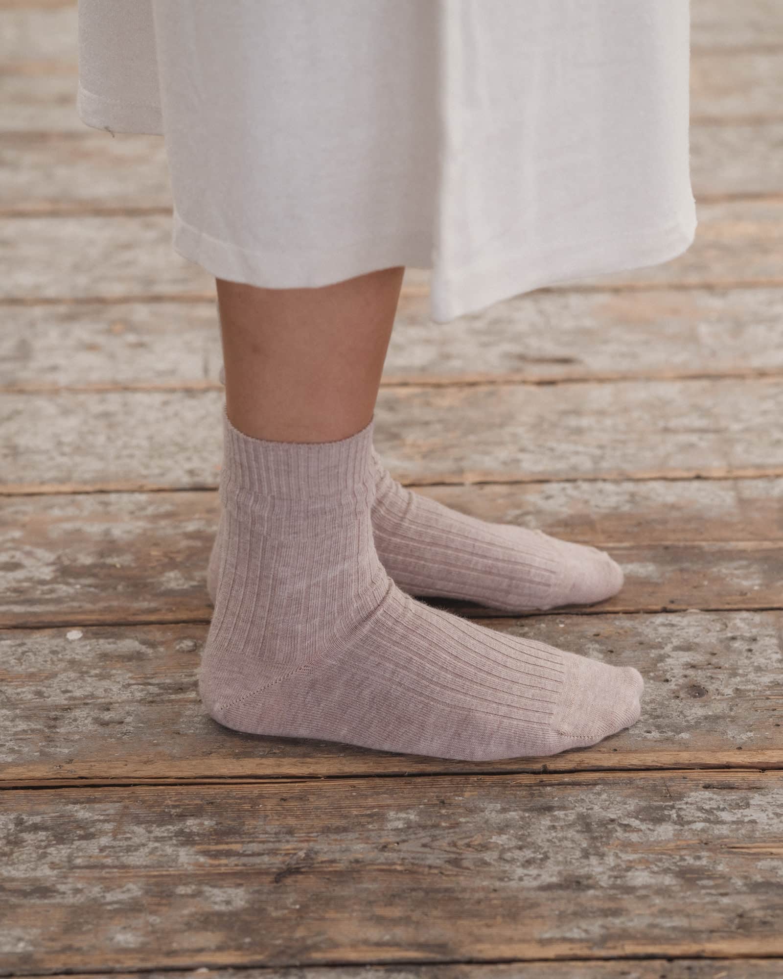 Rib Overankle Socks - Image 2
