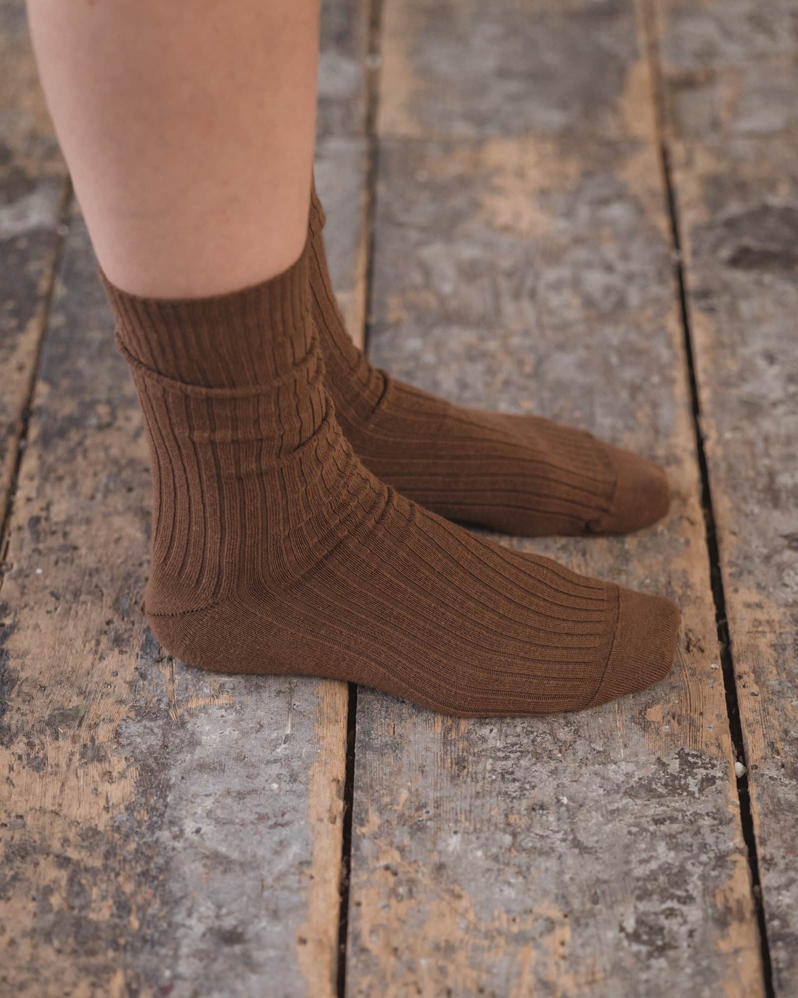 Rib Overankle Socks - Image 2