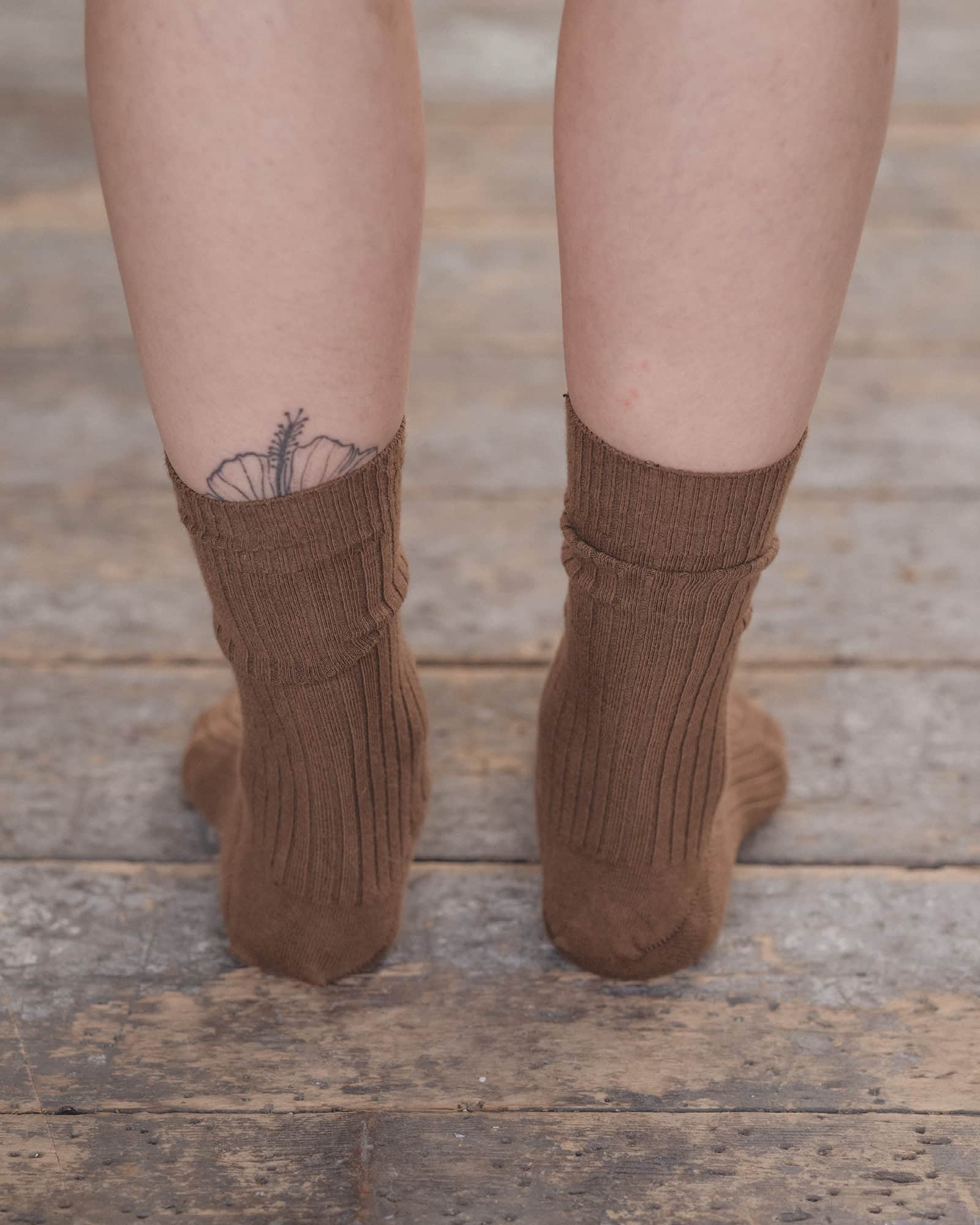 Rib Overankle Socks - Image 3