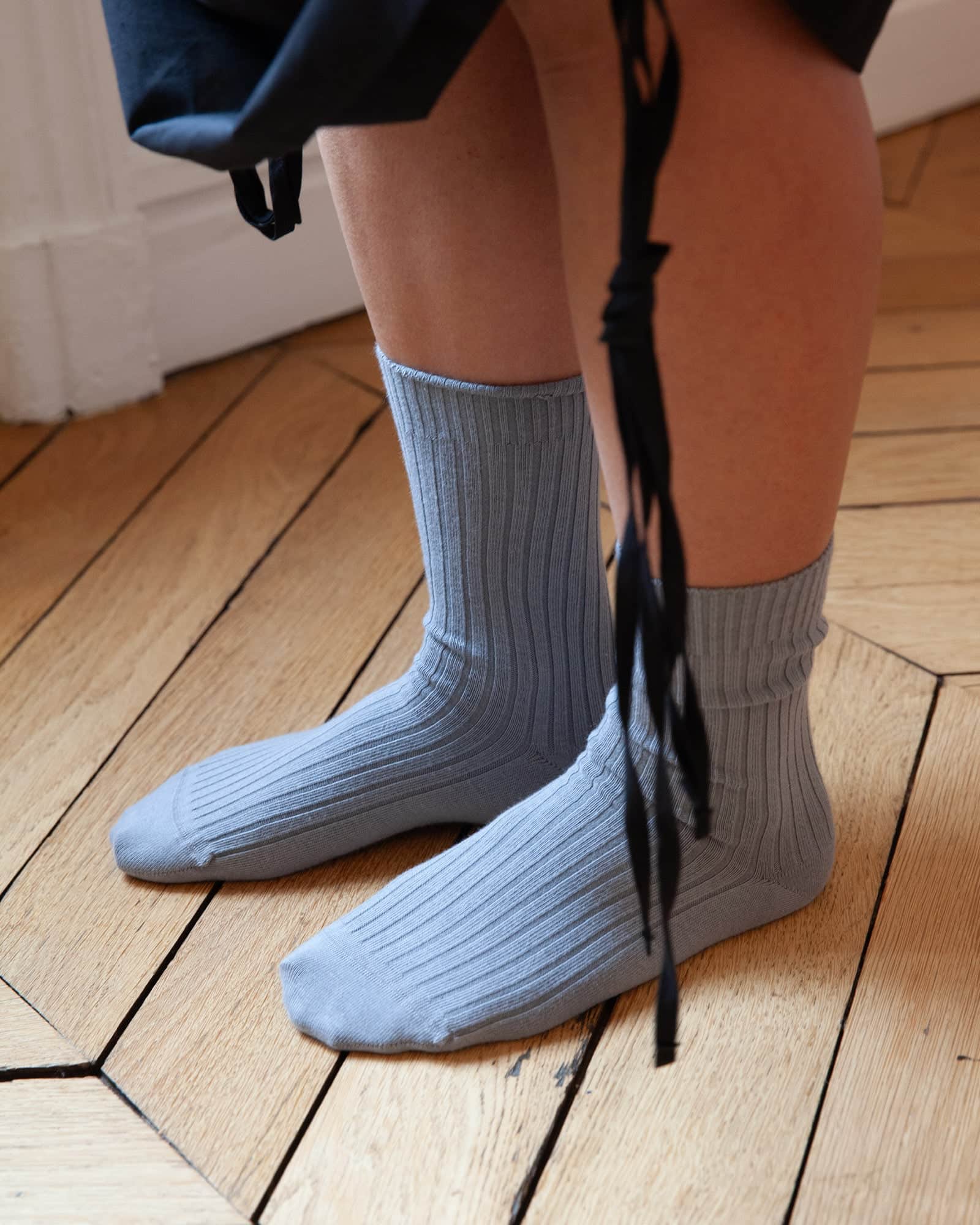 Rib Overankle Socks - Image 2