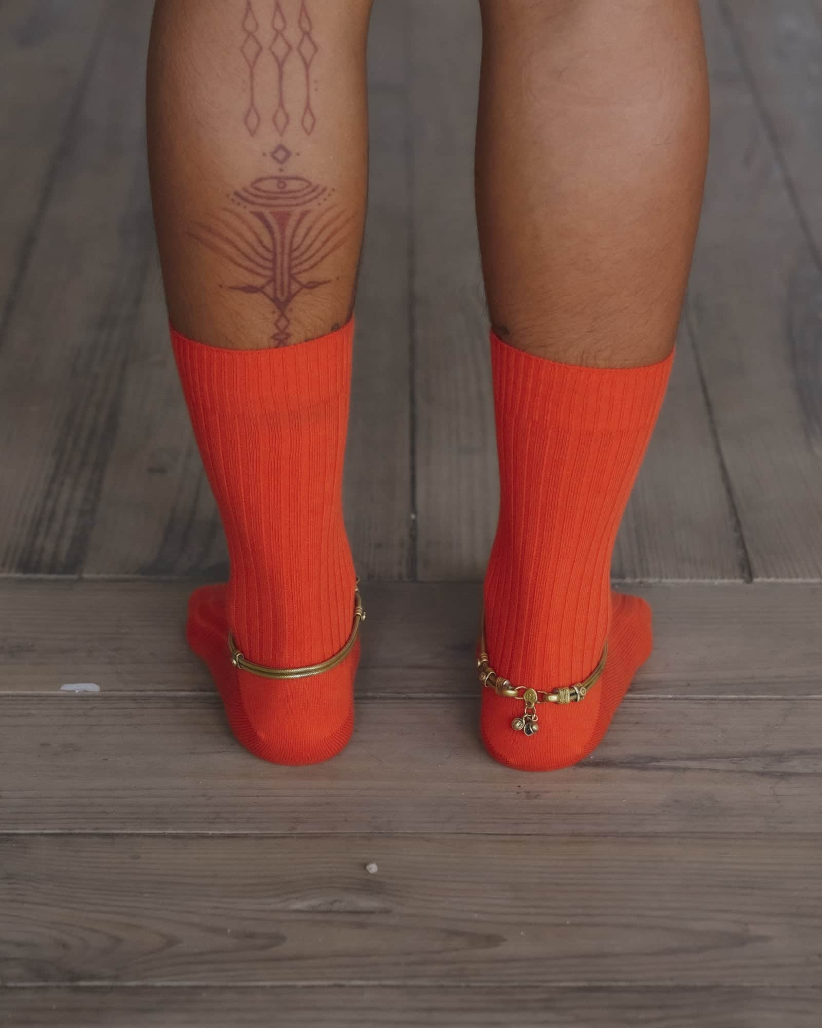 Rib Overankle Socks - Image 3