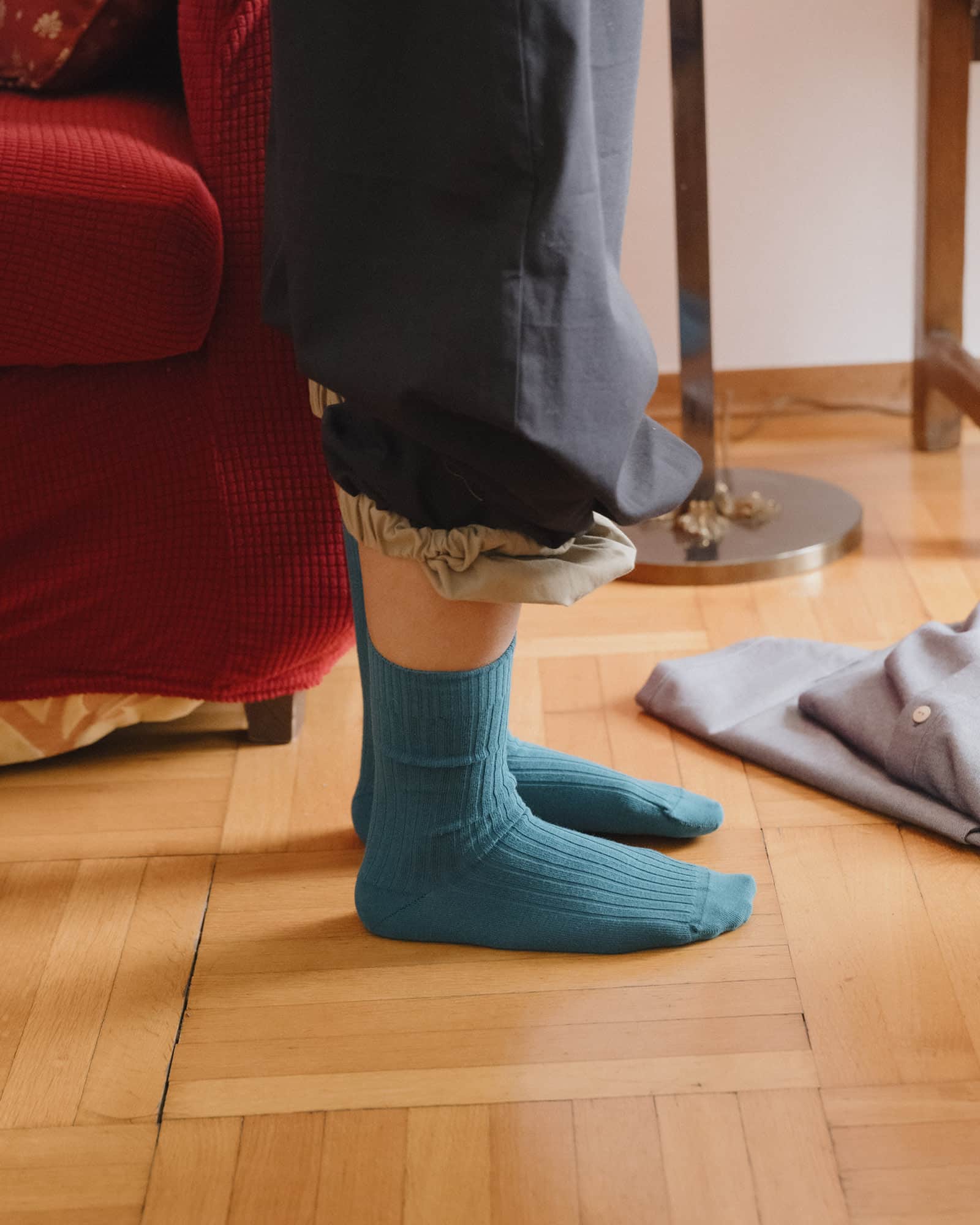 Rib Overankle Socks - Image 4