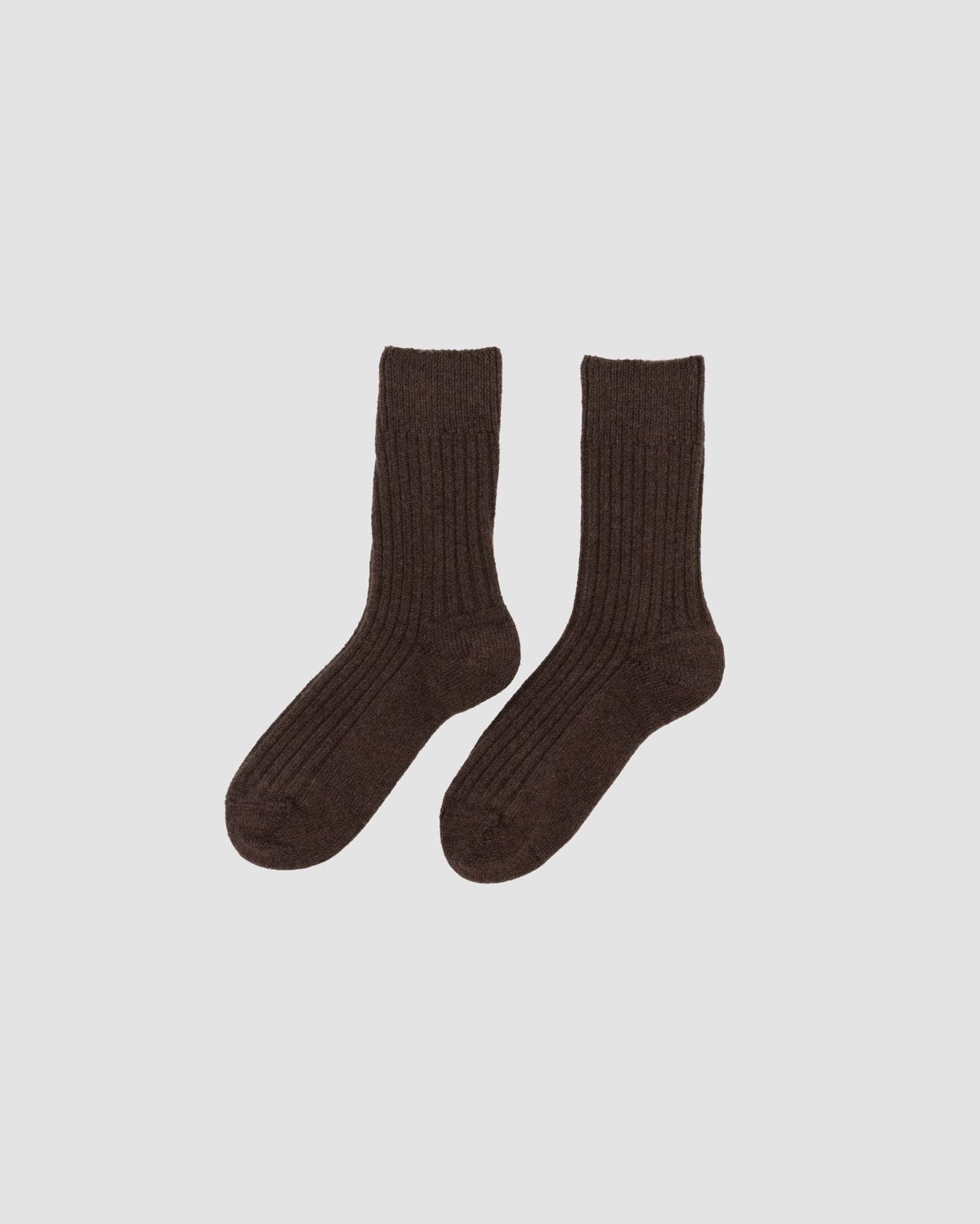 Rib Overankle Socks