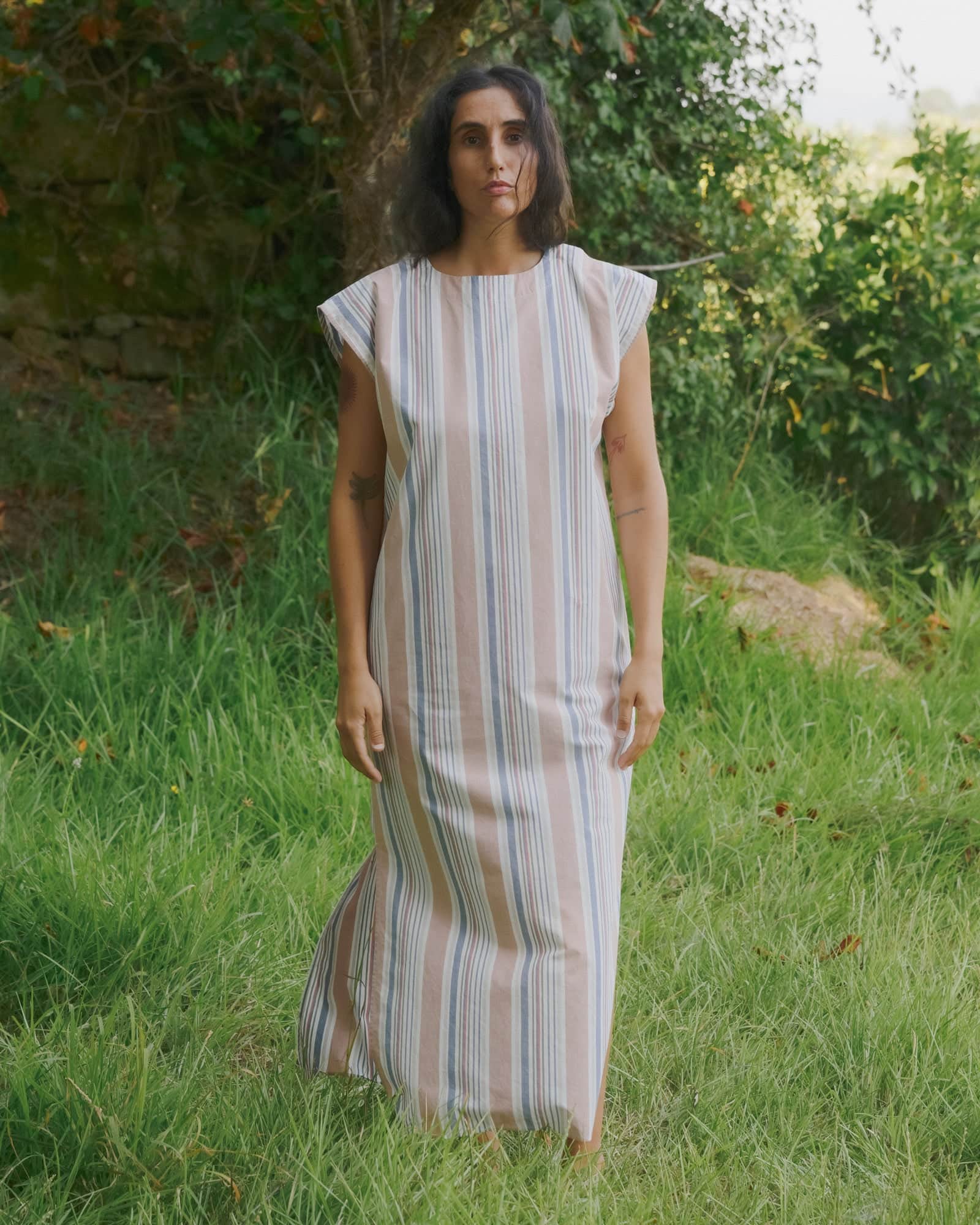 Stave Sleeveless Dress - Image 4