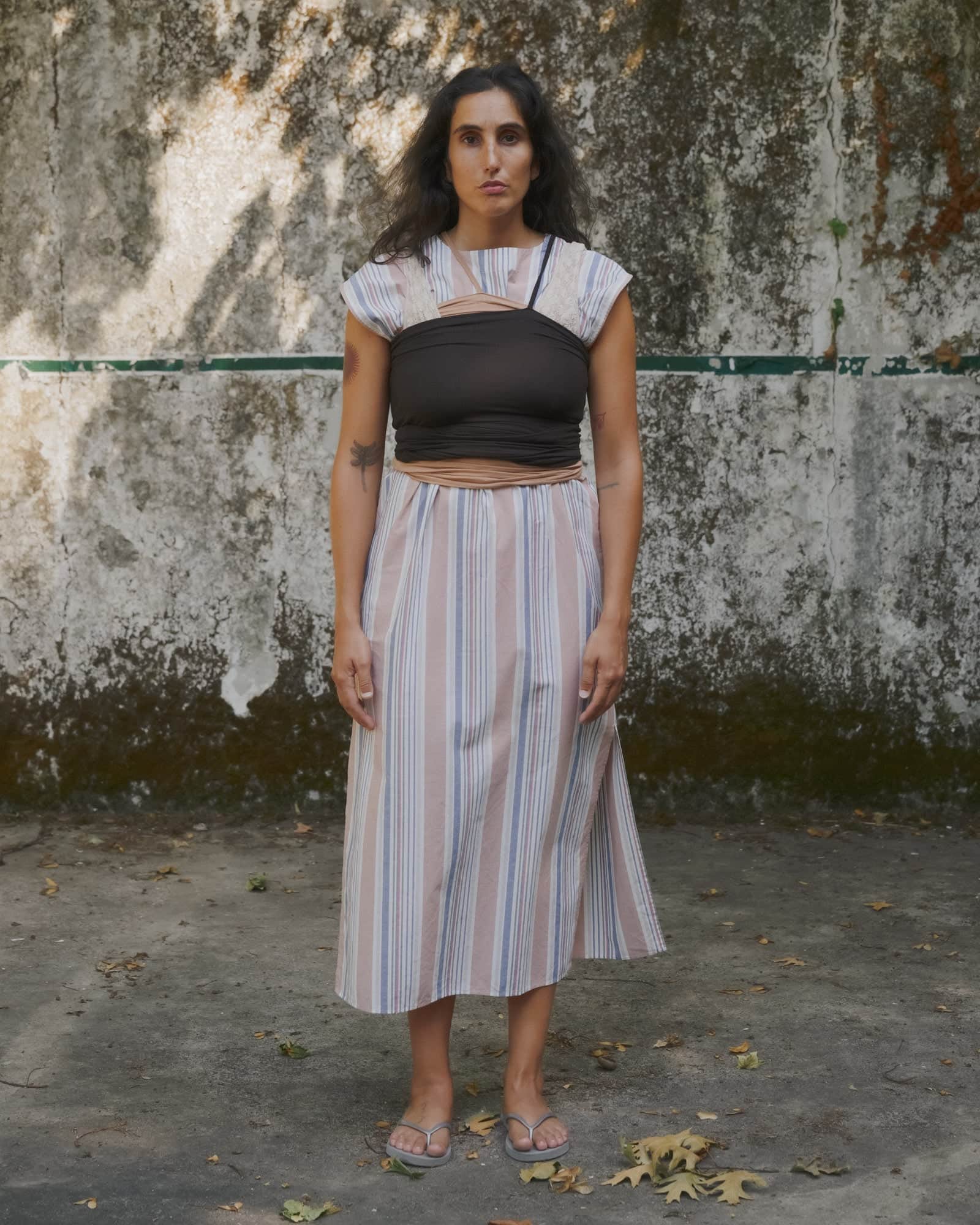 Stave Sleeveless Dress - Image 9