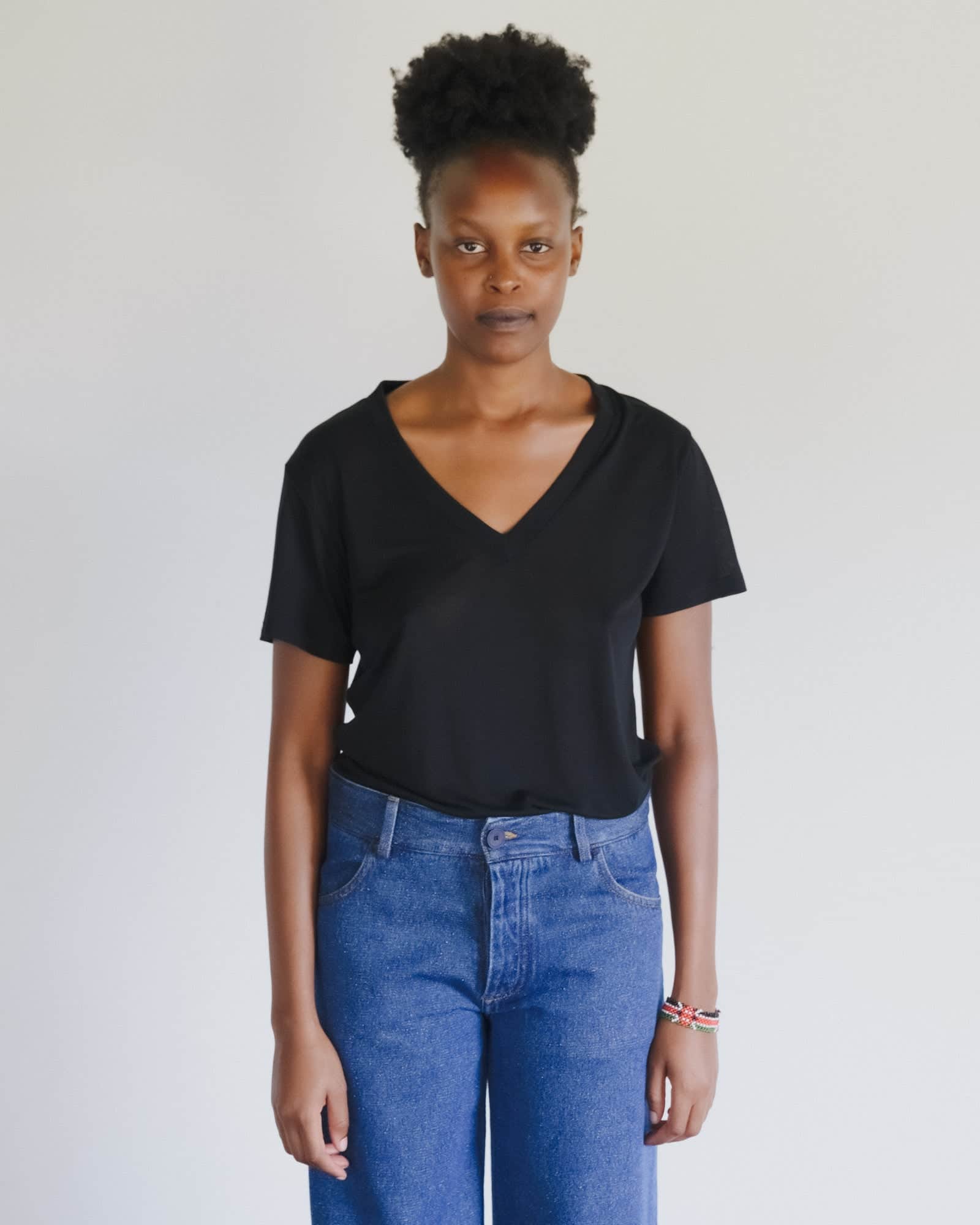 V Neck Tee Shirt