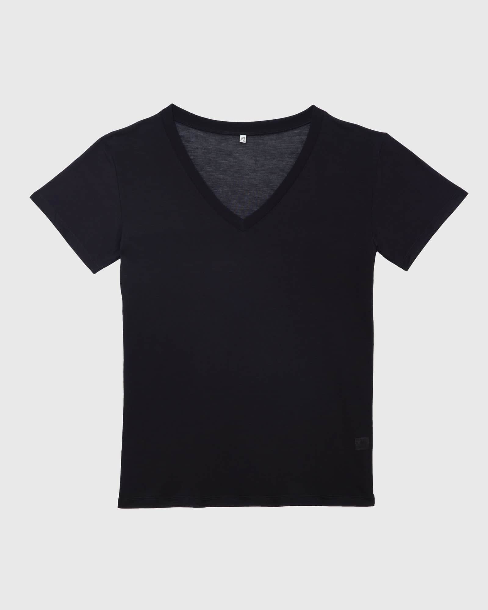 V Neck Tee Shirt - Image 5