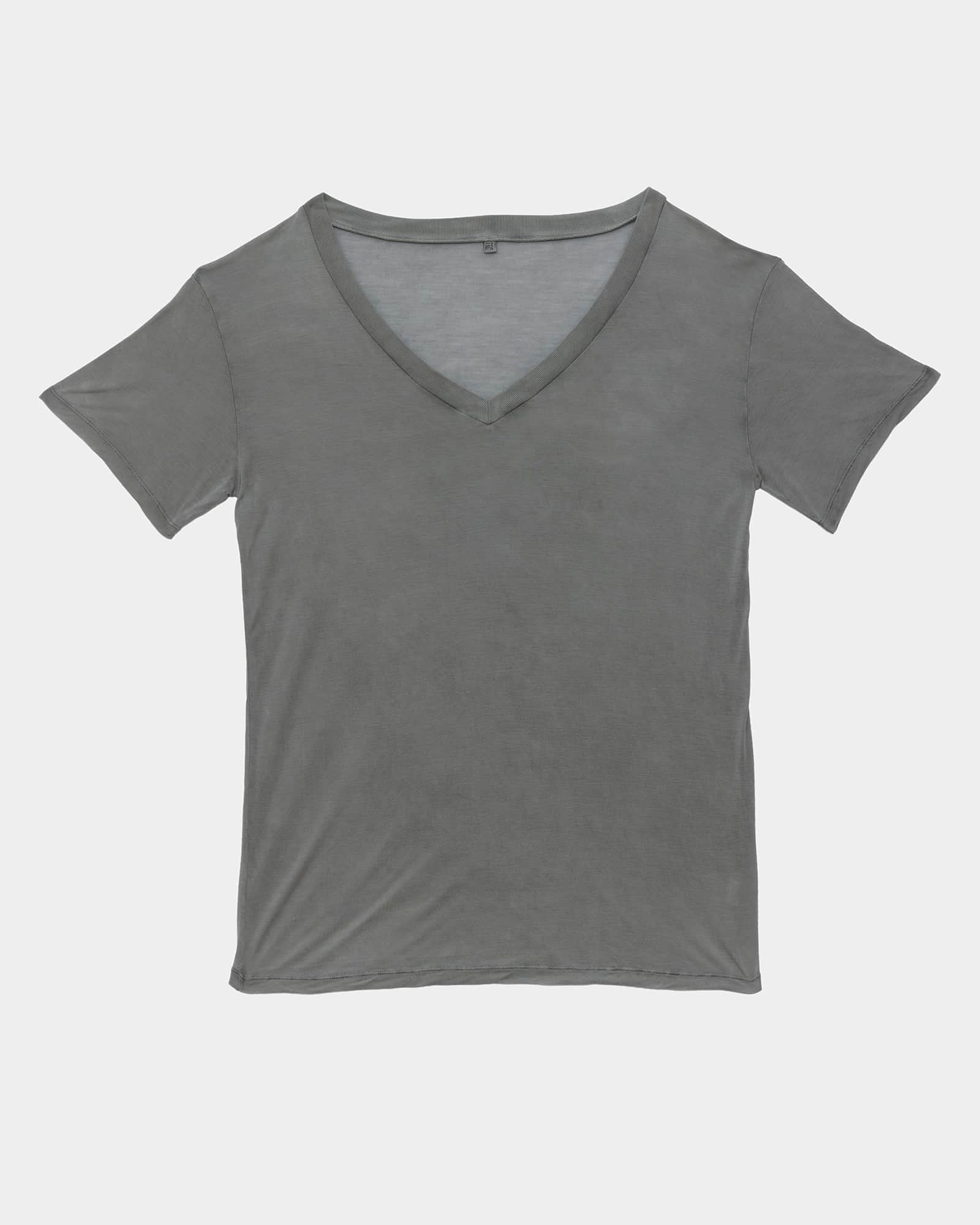 V Neck Tee Shirt - Image 9