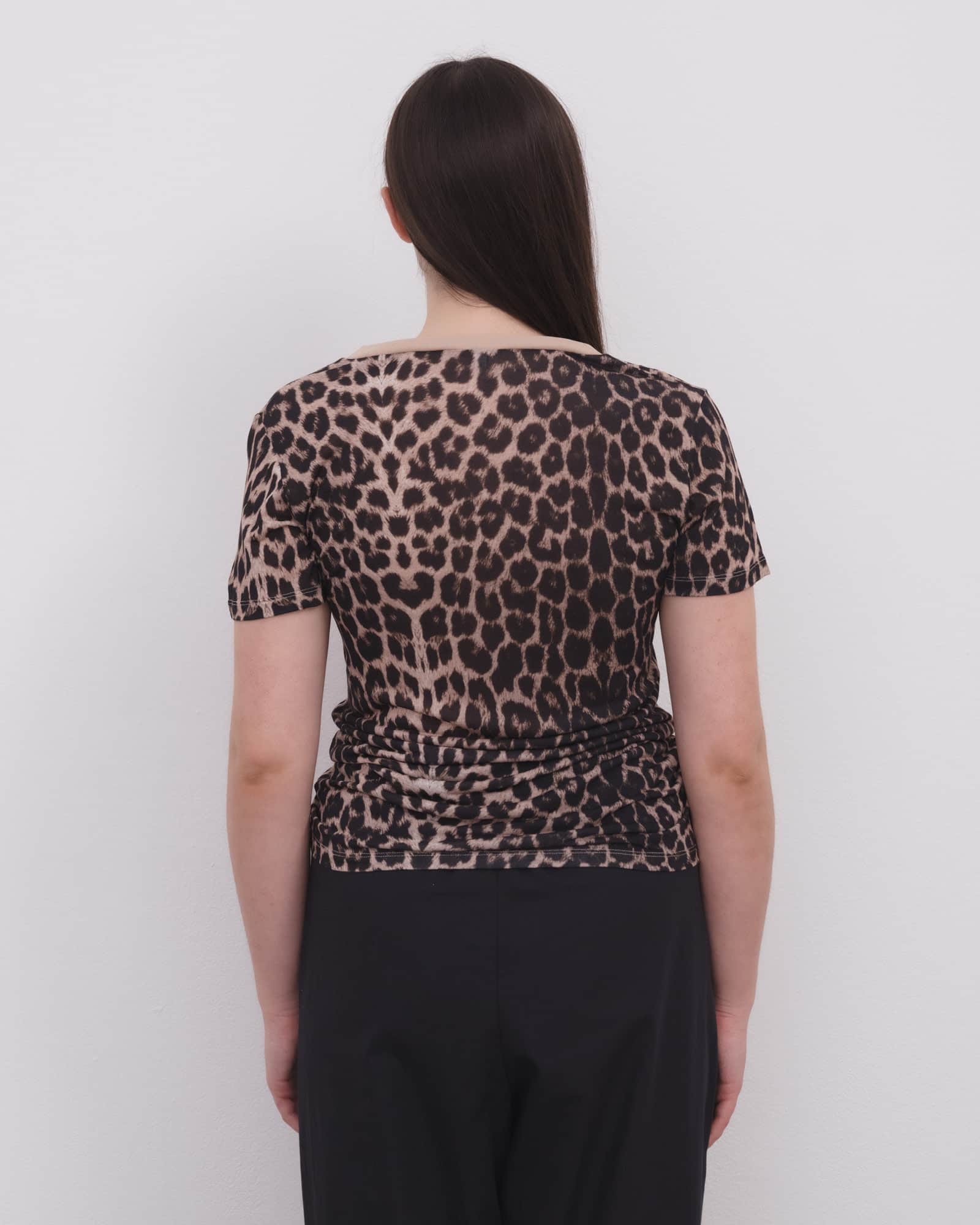 V Neck Tee Shirt - Image 3
