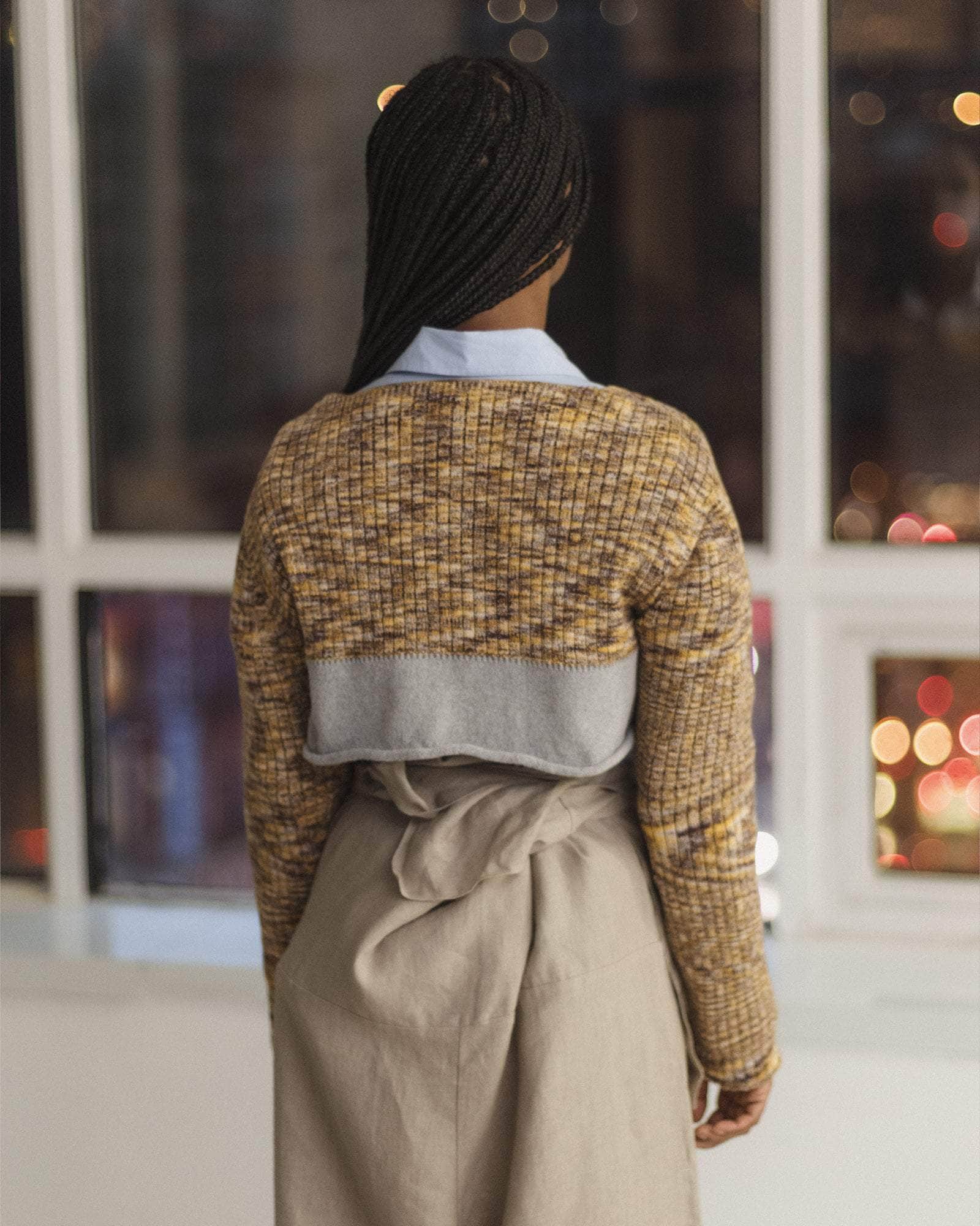 Waste Cropped Sweater - Image 2