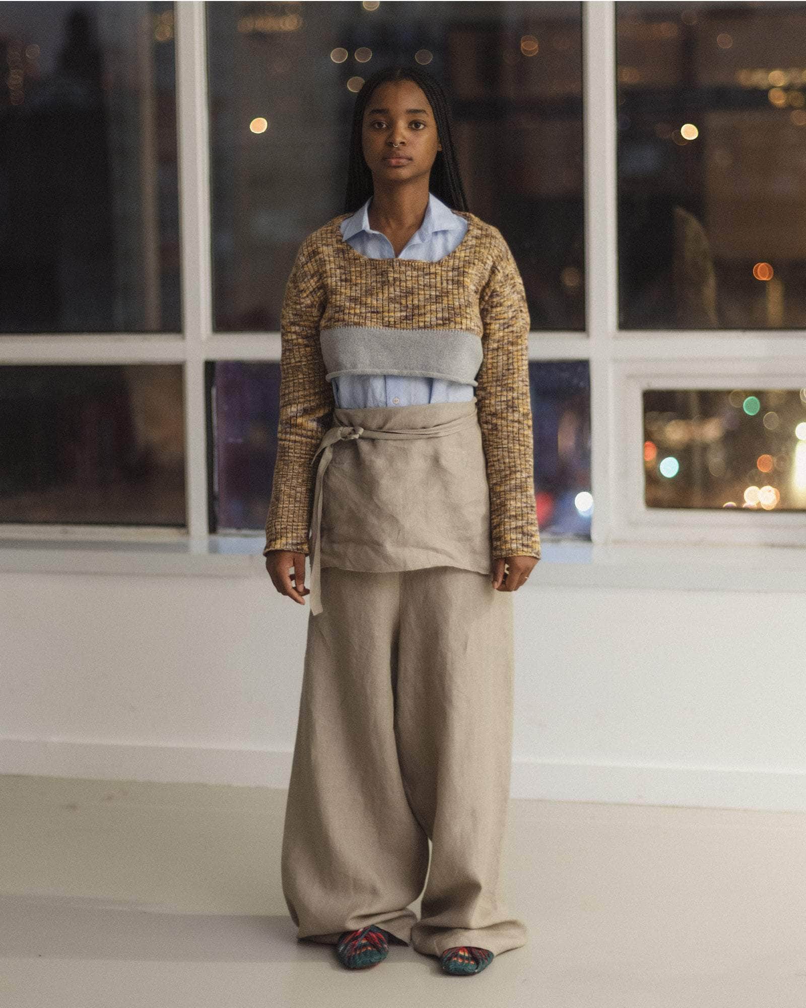 Waste Cropped Sweater - Image 5