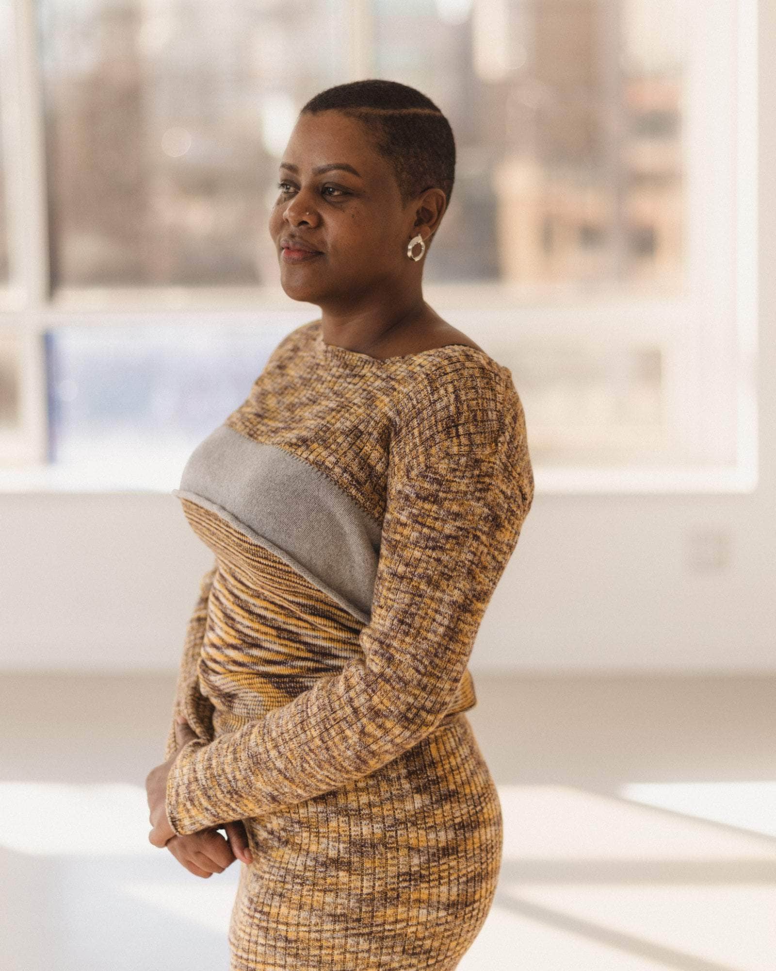 Waste Cropped Sweater - Image 7